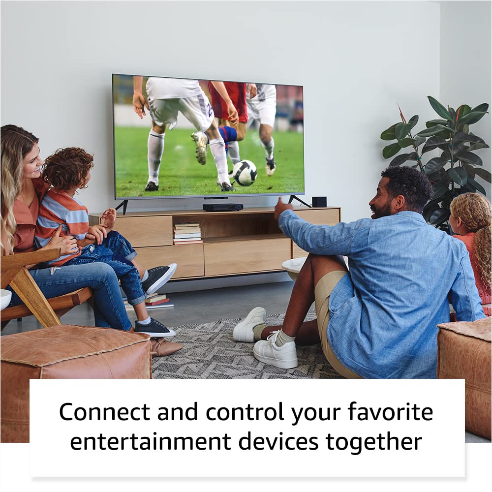 Amazon Fire TV Cube (newest model), Hands-free streaming device with Alexa, Wi-Fi 6E, 4K Ultra HD