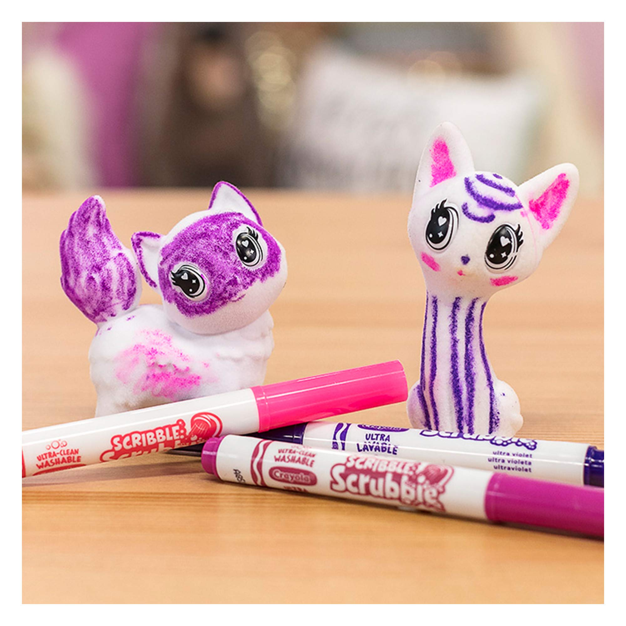 Crayola Scribble Scrubbie Peculiar Pets Tub Playset, Creative Toys
