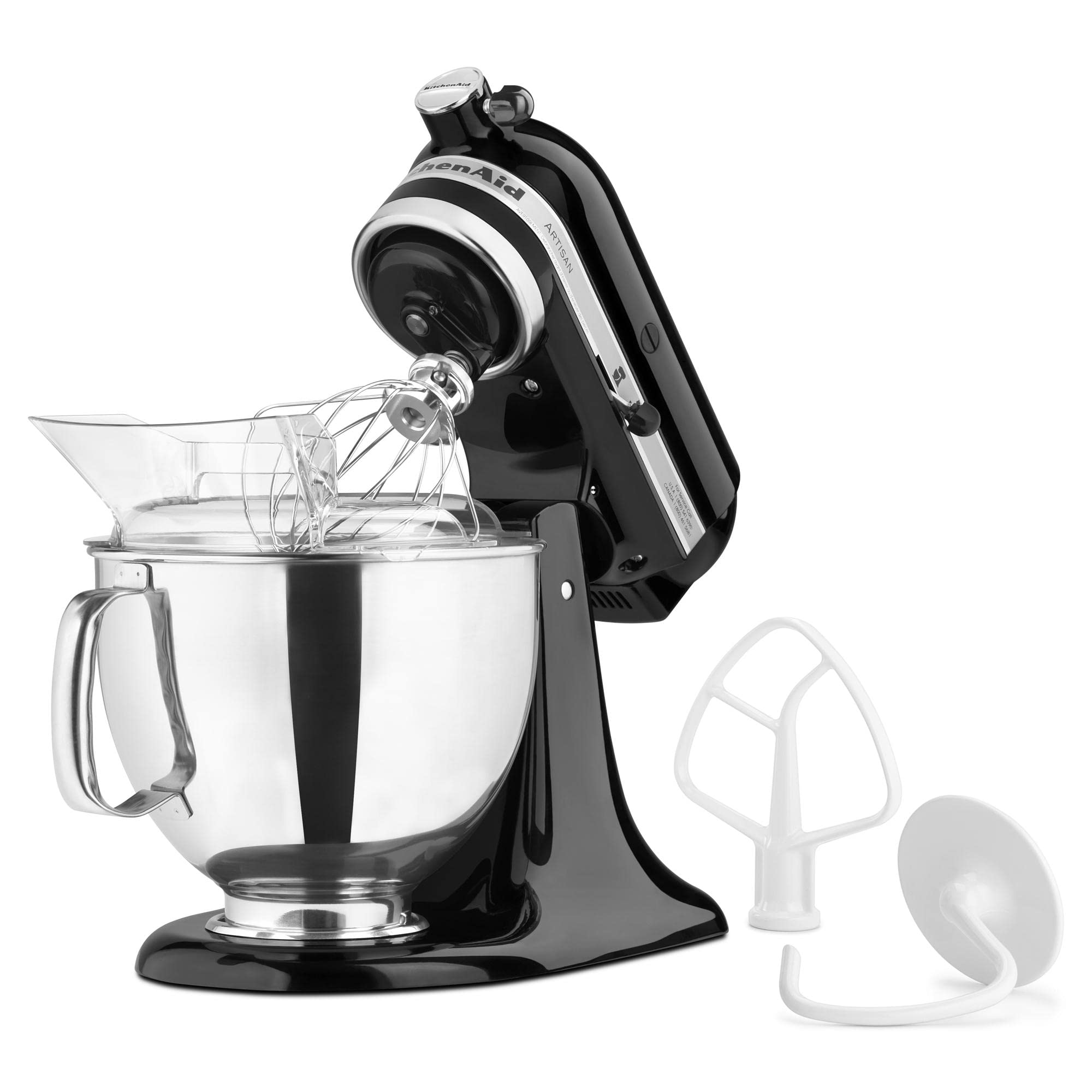 KitchenAid Artisan Series 5-Quart Tilt-Head Stand Mixer, Almond Cream, KSM150PSAC