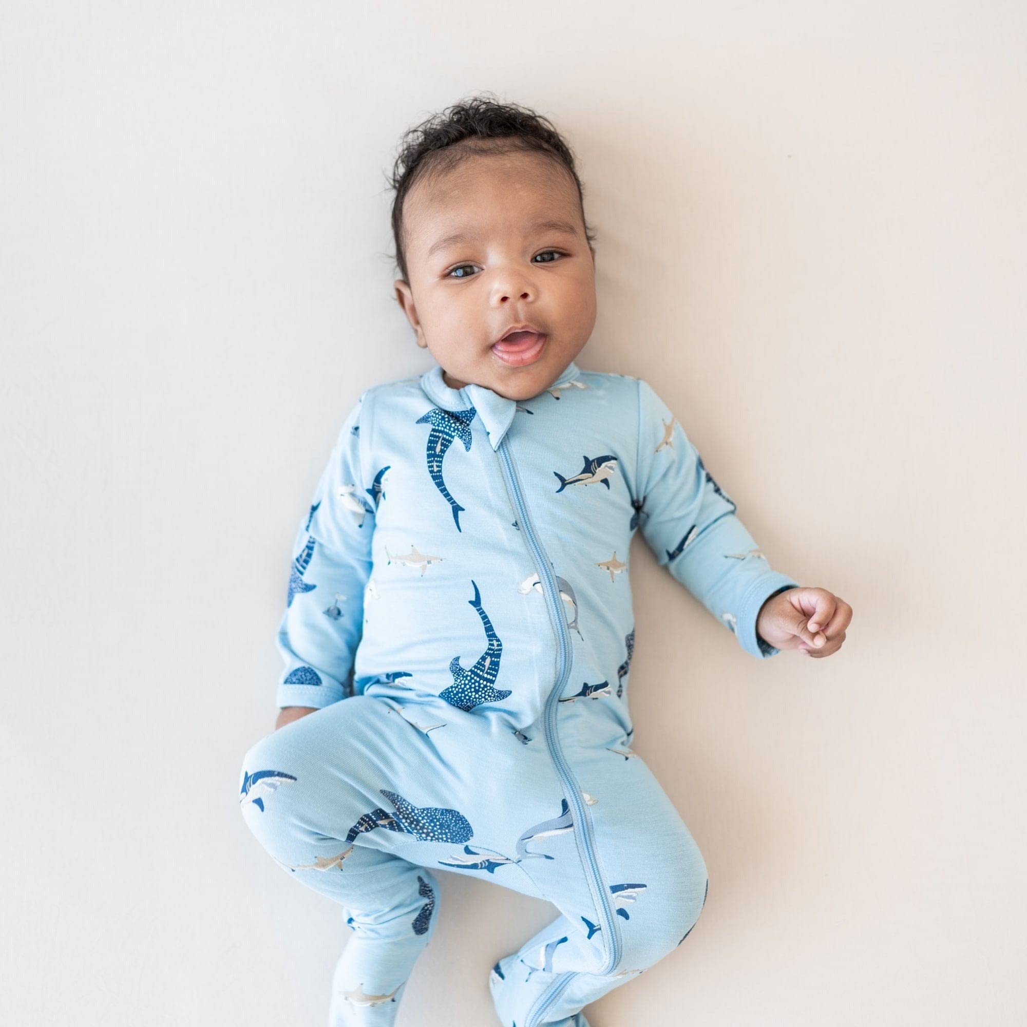 KYTE BABY Unisex Zipper Closure Footies, Rayon Made From Bamboo, 0-24 Months