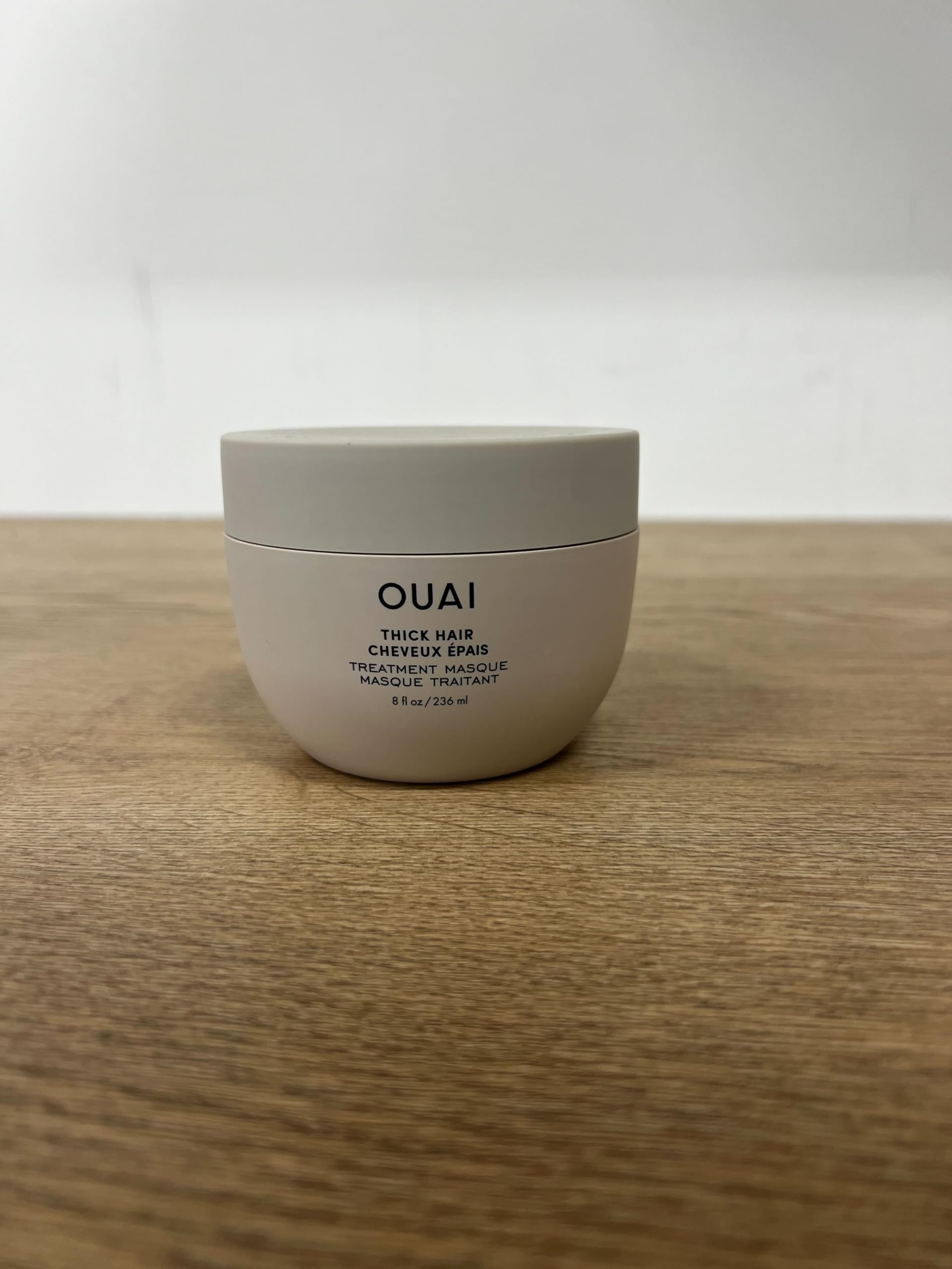 OUAI Fine to Medium Hair Treatment Masque - Hair Mask for Hair Repair, Hydration and Shine - With Shea Butter, Keratin and Panthenol - Paraben, Phthalate and Sulfate Free Hair Care (8 Fl Oz)