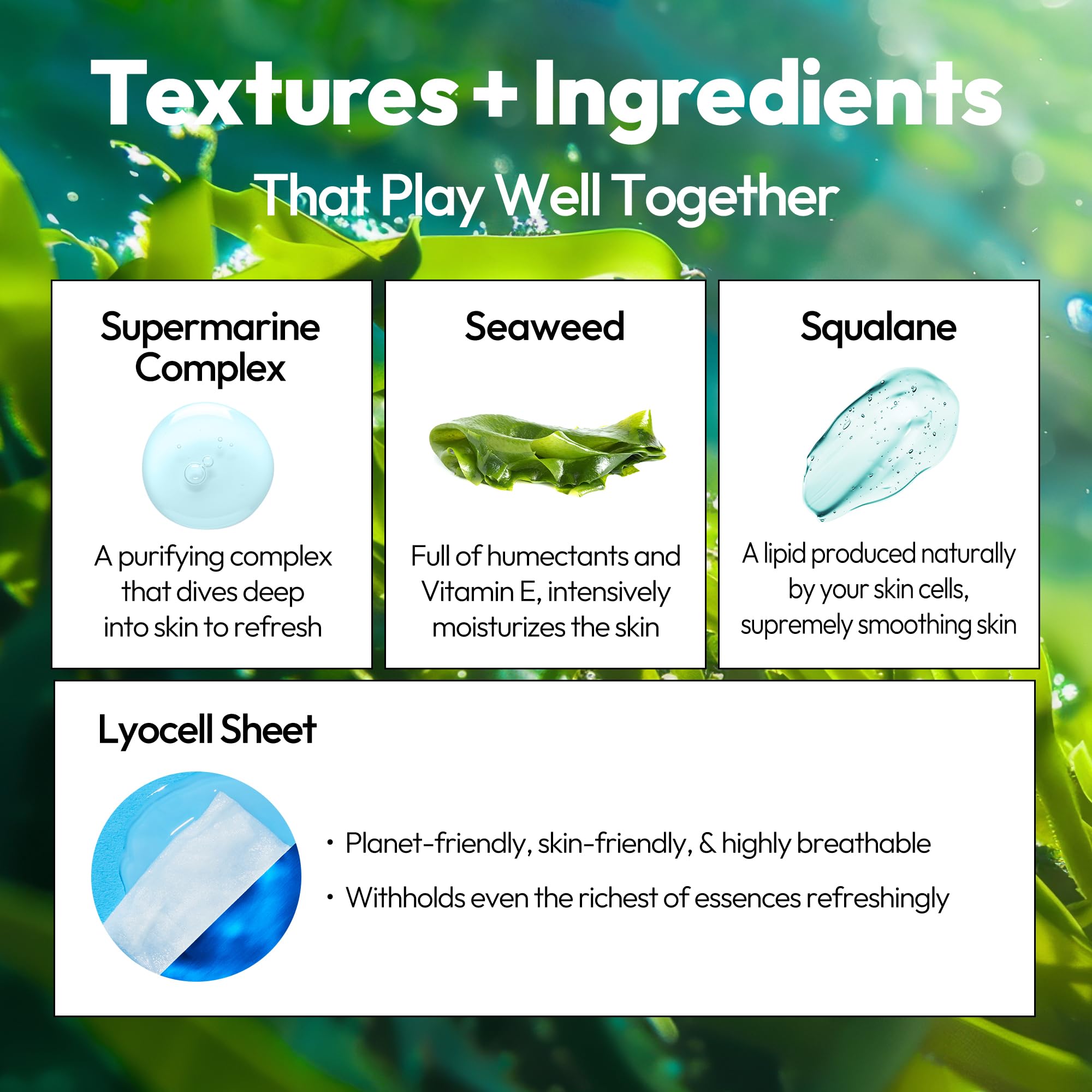 LAPCOS Pearl Sheet Mask, Daily Face Mask with Probiotics to Brighten and Clarify Skin, Korean Beauty Favorite, 5-Pack