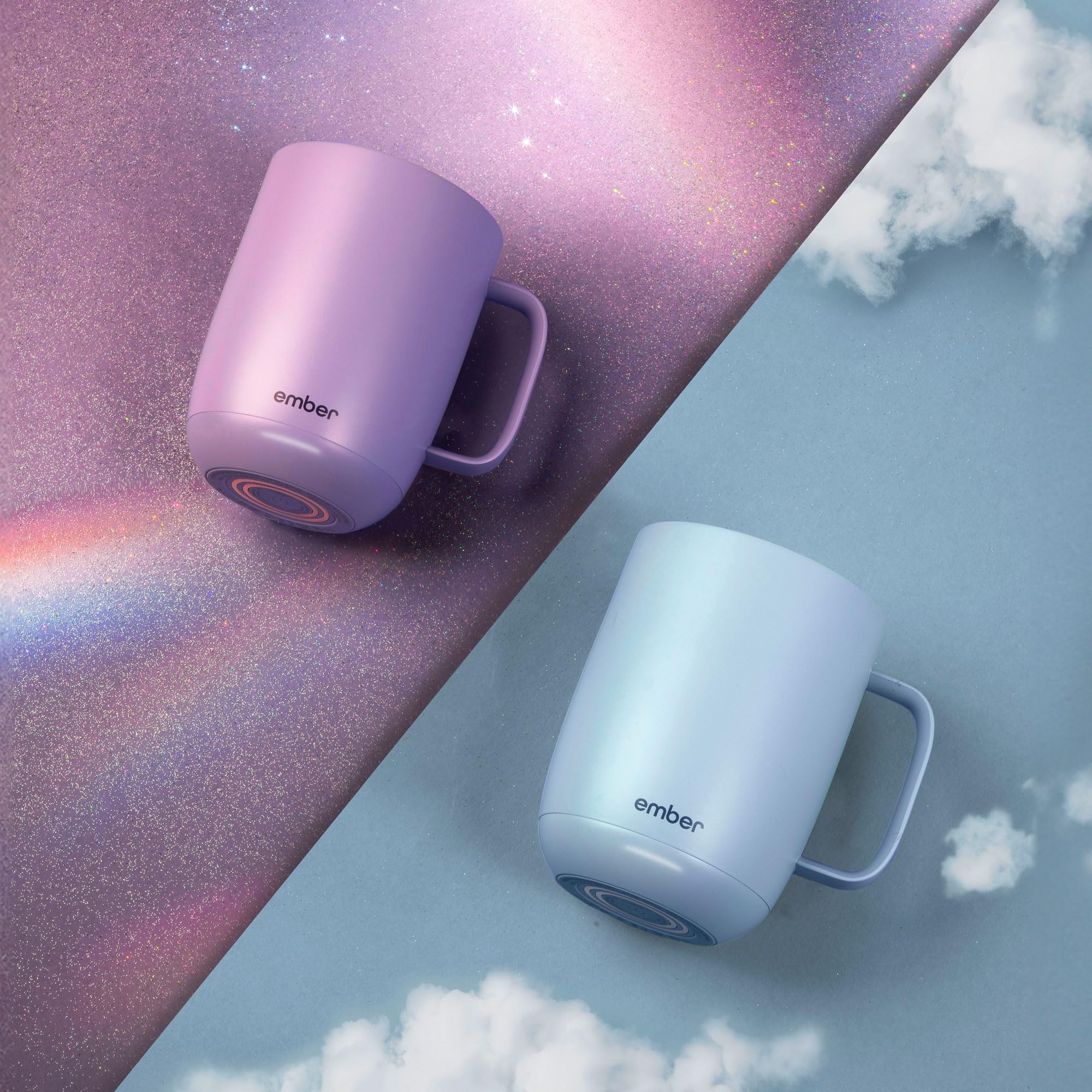 Ember Temperature Control Smart Mug 2, 14 Oz, App-Controlled Heated Coffee Mug with 80 Min Battery Life and Improved Design, White