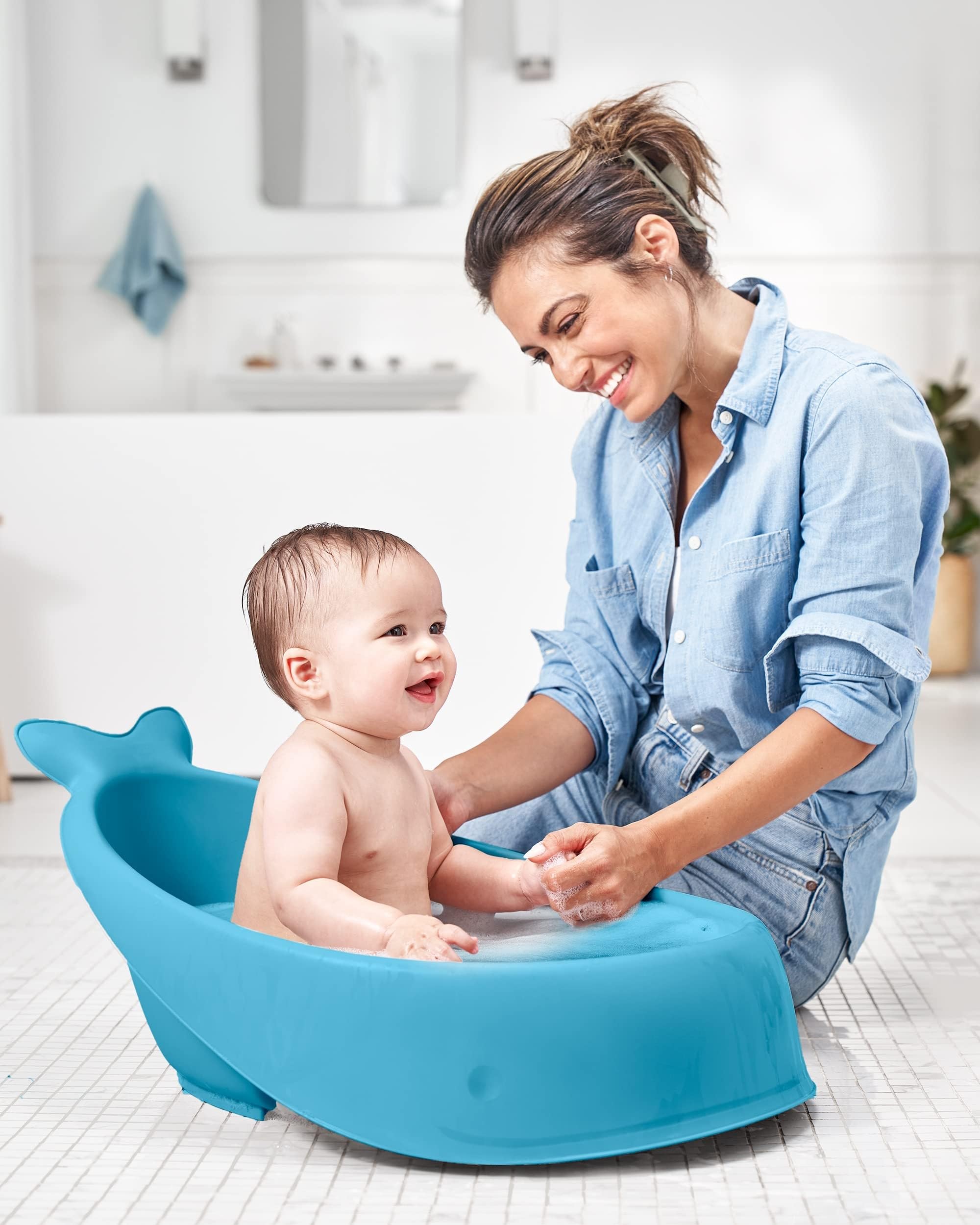 Skip Hop Moby Baby Bath Essential Set, Grey