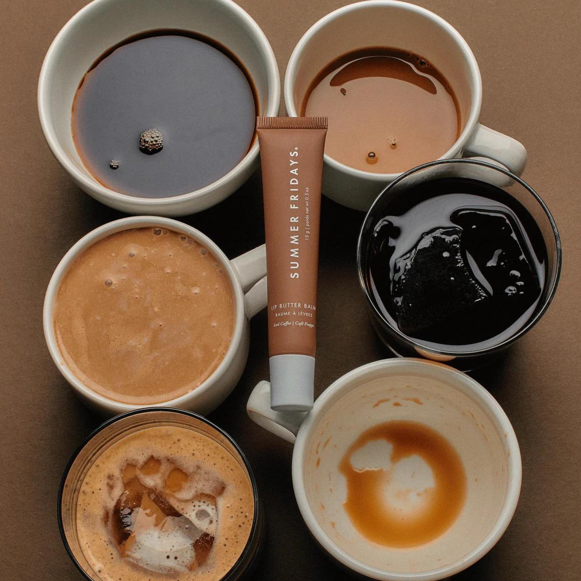 Summer Fridays Lip Butter Balm - Conditioning Lip Mask and Lip Balm for Instant Moisture, Shine and Hydration - Sheer-Tinted, Soothing Lip Care - Vanilla Beige (.5 Oz)