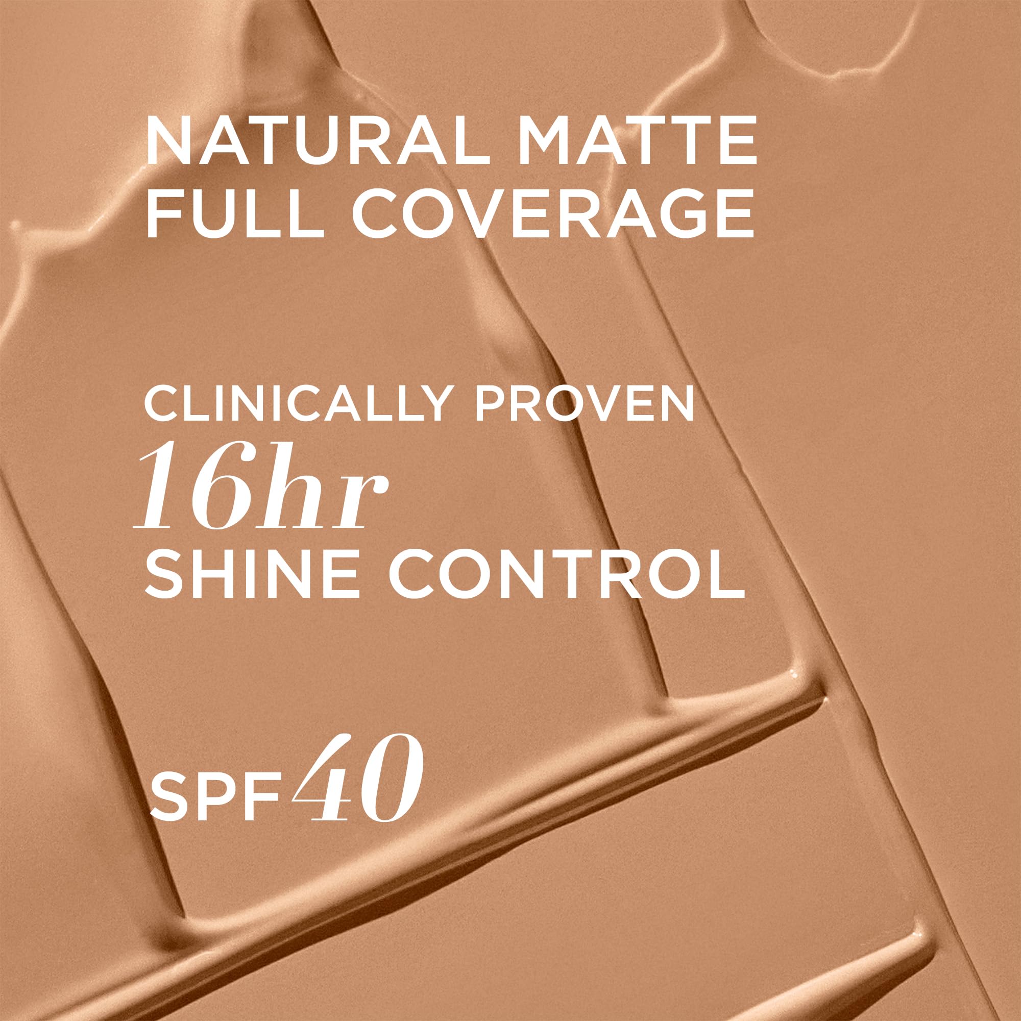 IT Cosmetics CC+ Cream Natural Matte Foundation with SPF 40 - Shine-Reducing & Long-Wear Full Coverage Foundation For Oily Skin - With Hyaluronic Acid - Fragrance Free & Non-Comedogenic - 1.08 fl oz