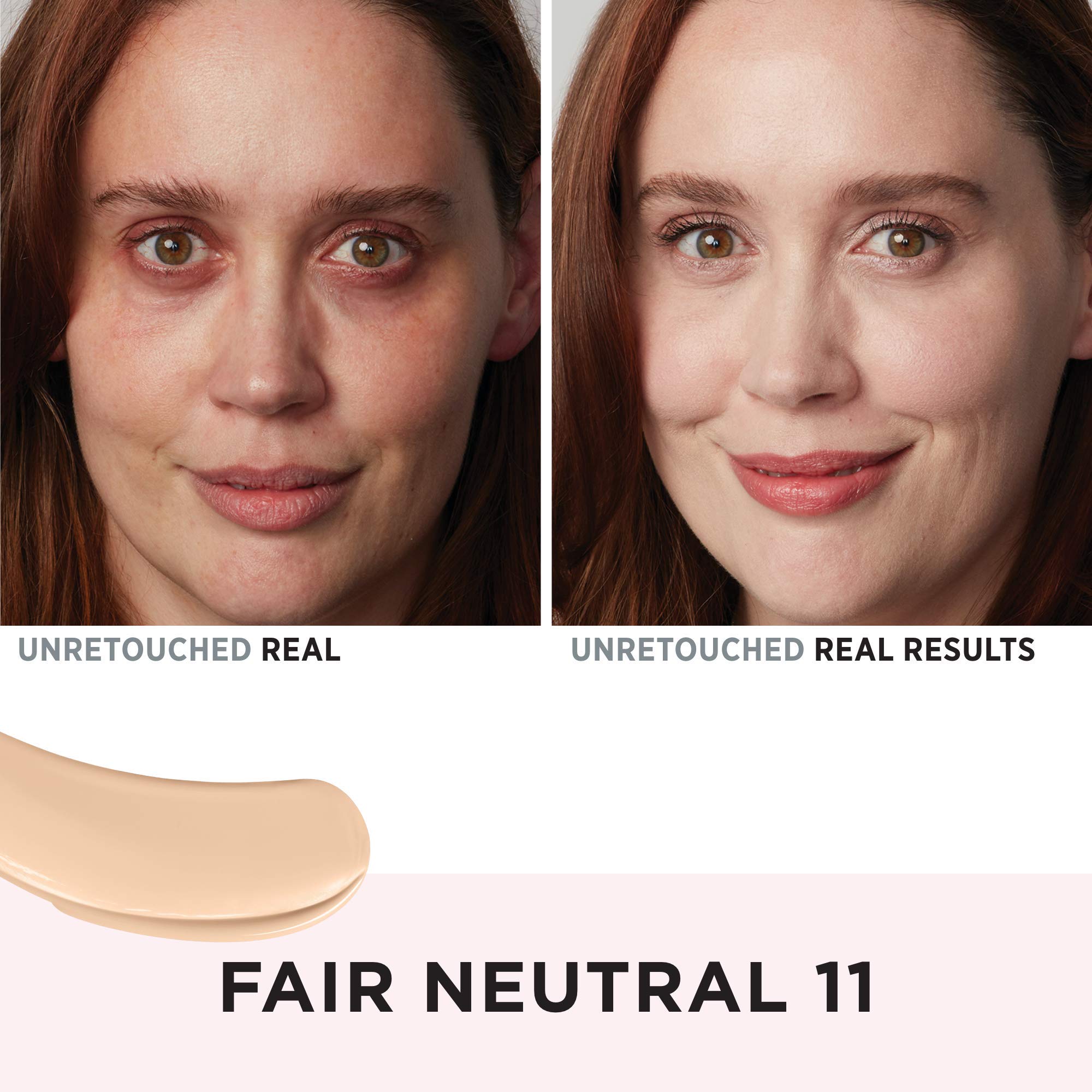 IT Cosmetics Your Skin But Better Foundation + Skincare - Hydrating Medium Buildable Coverage - Minimizes Pores & Imperfections - Natural Radiant Finish - With Hyaluronic Acid - 1.0 fl oz
