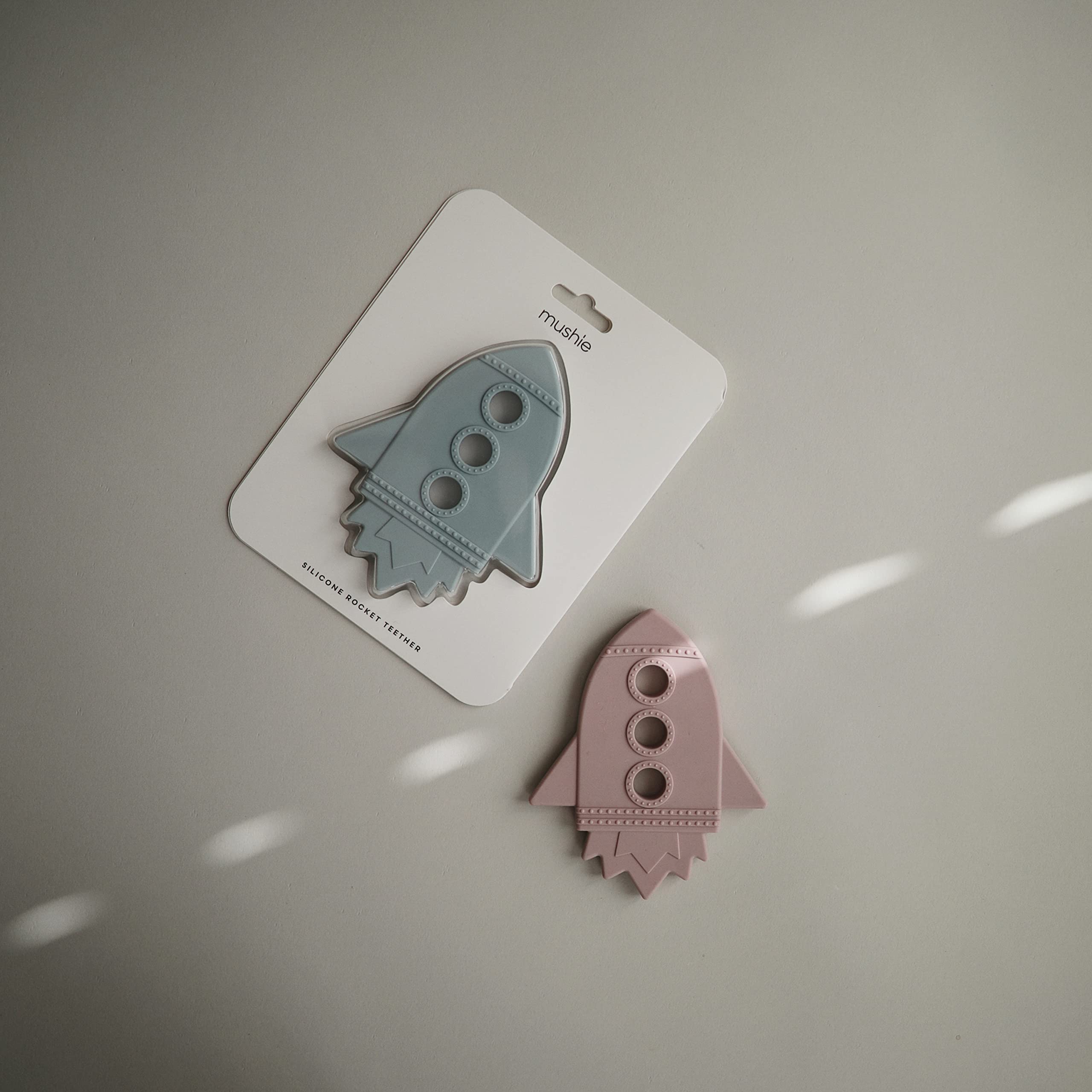 mushie Silicone Baby Teether Toy | Bunny