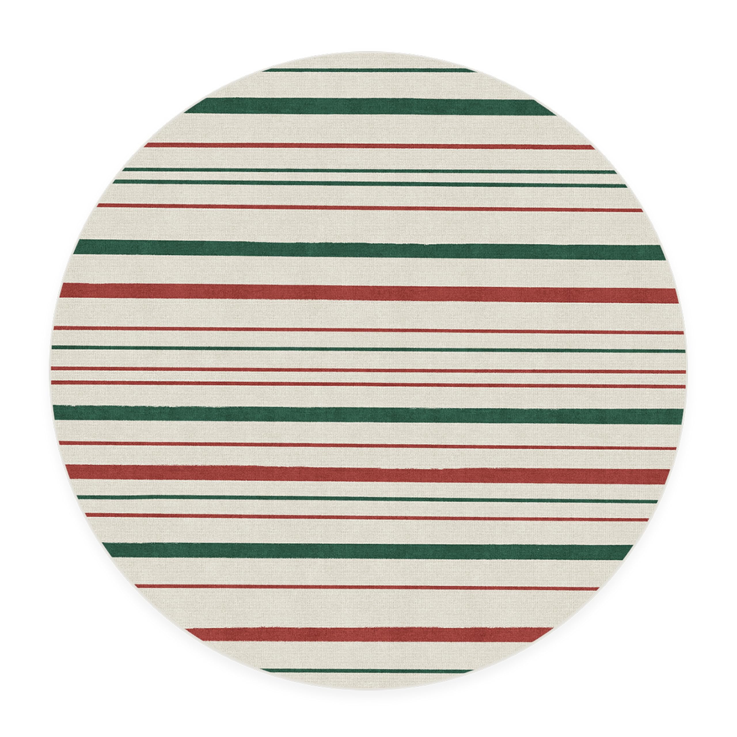 RUGGABLE Winter Plaid Washable Rug - Perfect Holiday Area Rug for Living Room Bedroom Kitchen - Pet & Child Friendly - Stain & Water Resistant - Dress Stewart Tartan Plaid 3&