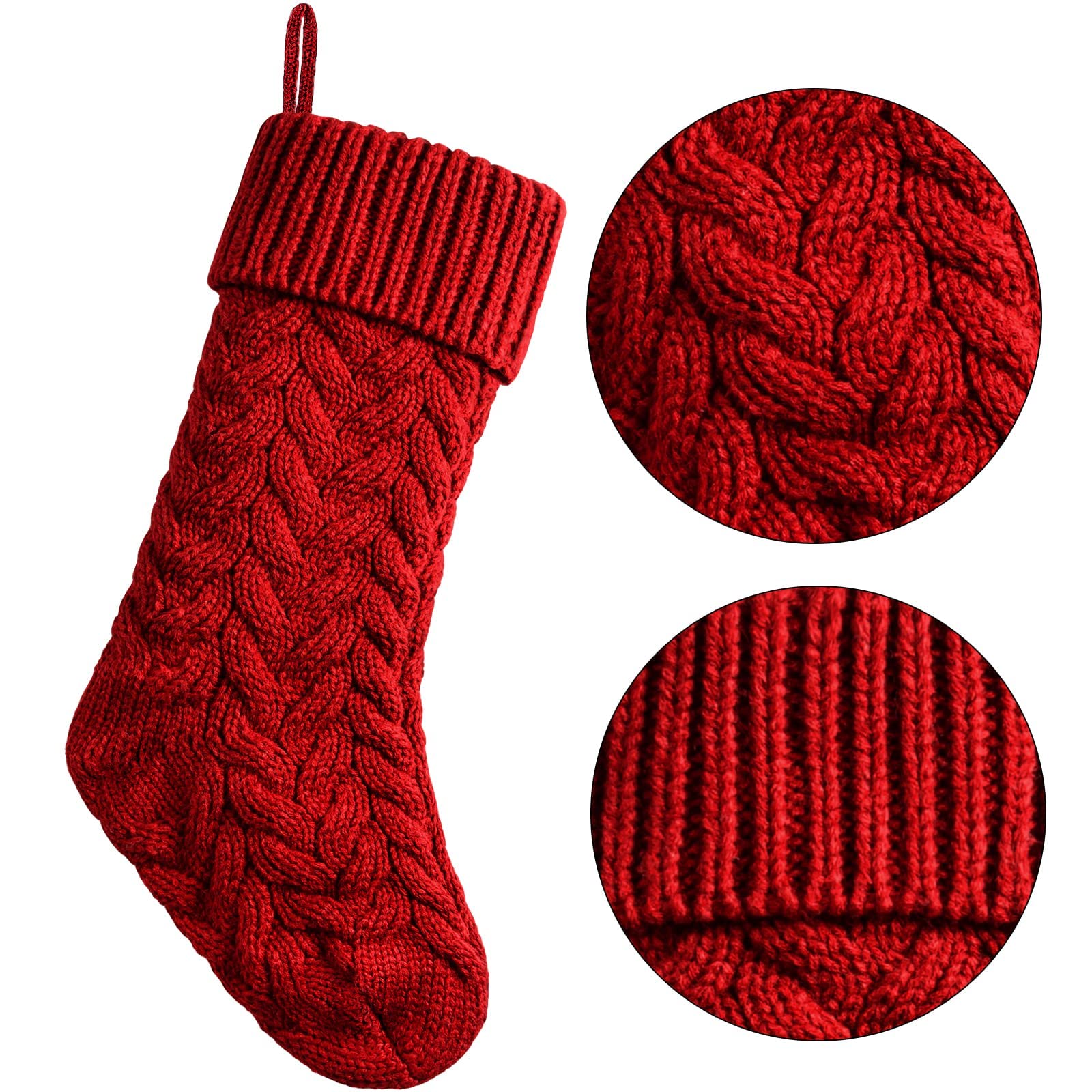Knit Christmas Stockings Xmas