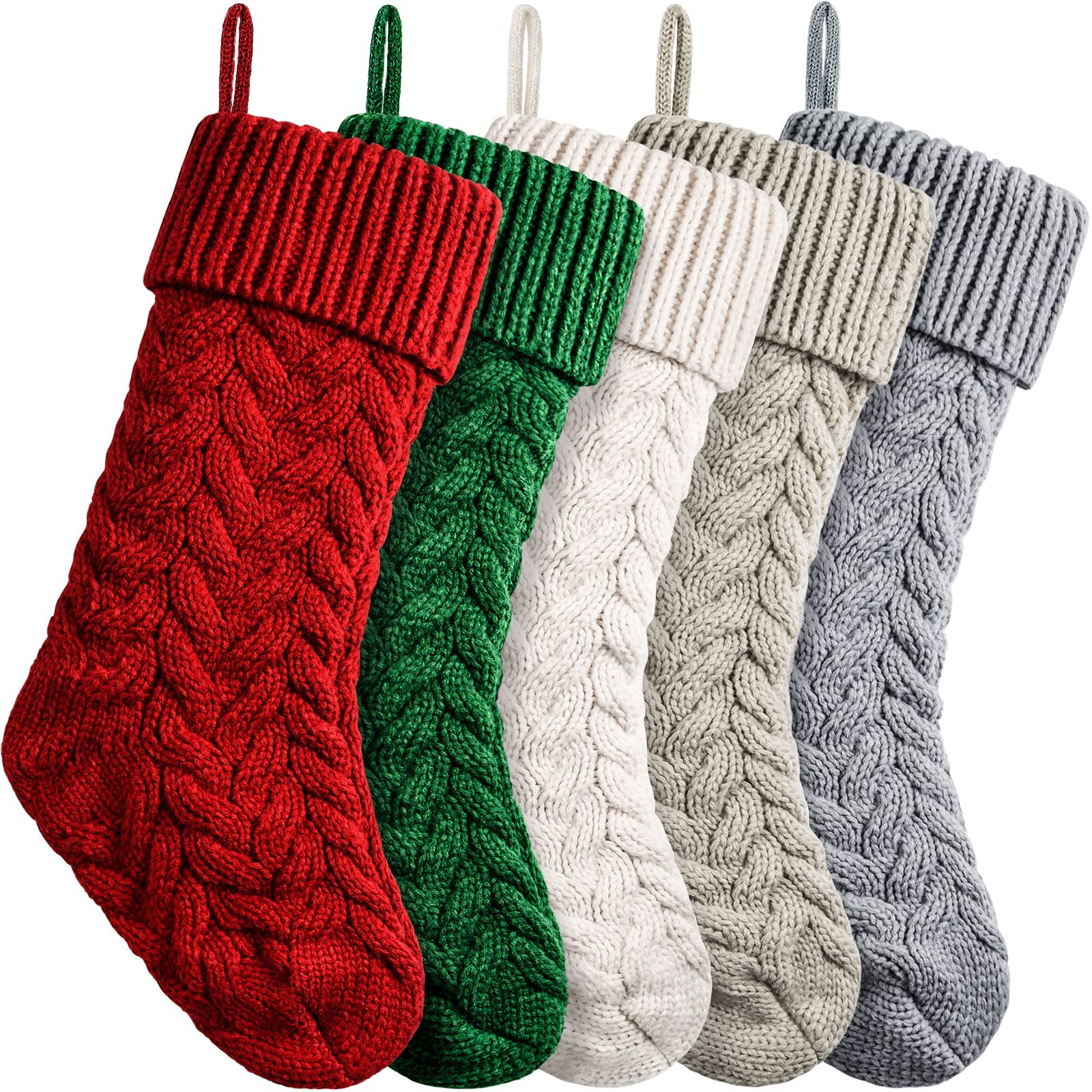 Knit Christmas Stockings Xmas