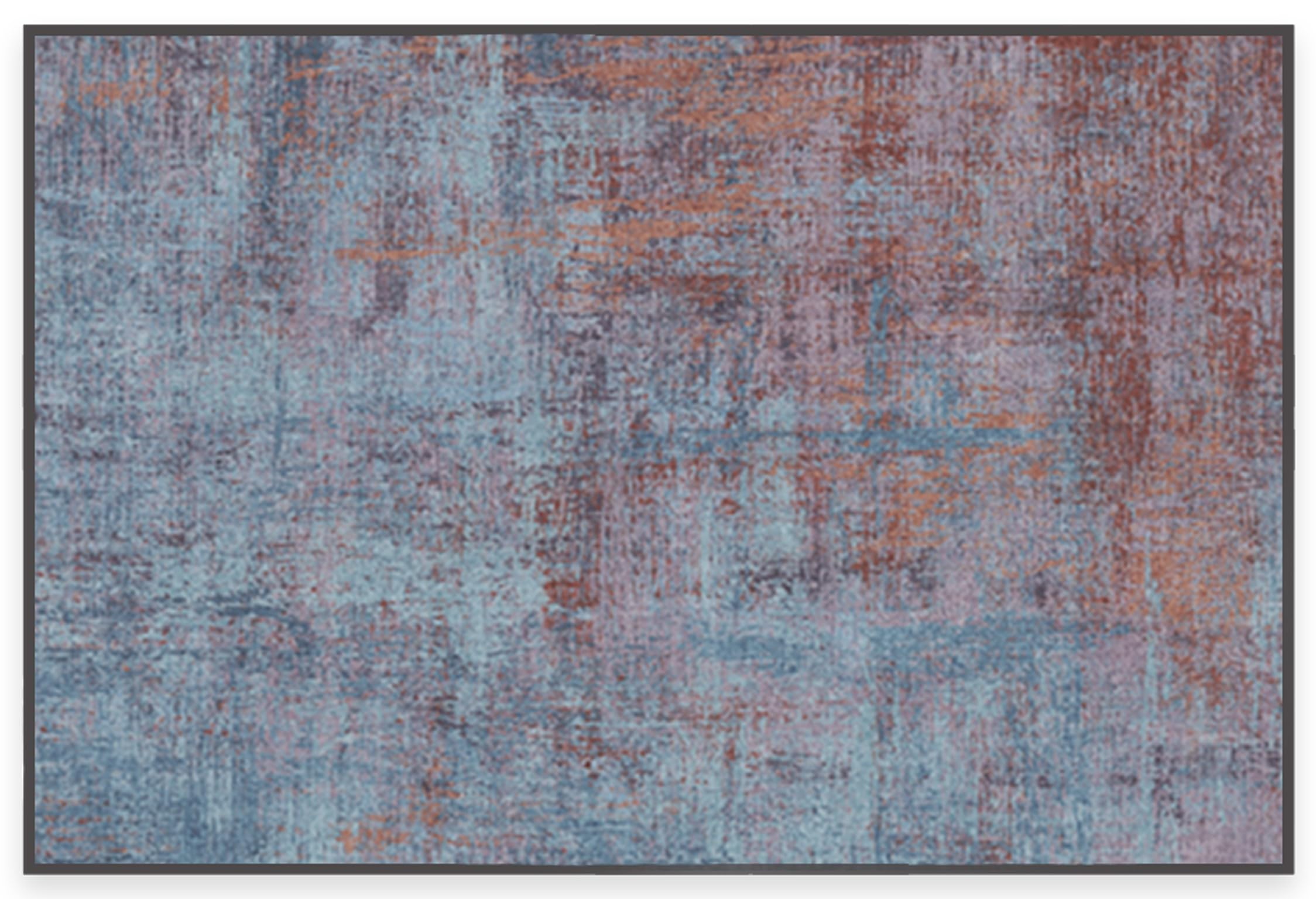 RUGGABLE Impasto Washable Rug - Perfect Modern Area Rug for Living Room Bedroom Kitchen - Non-Slip, Pet & Child Friendly, Stain & Water Resistant - Durable - Sage Green 3&