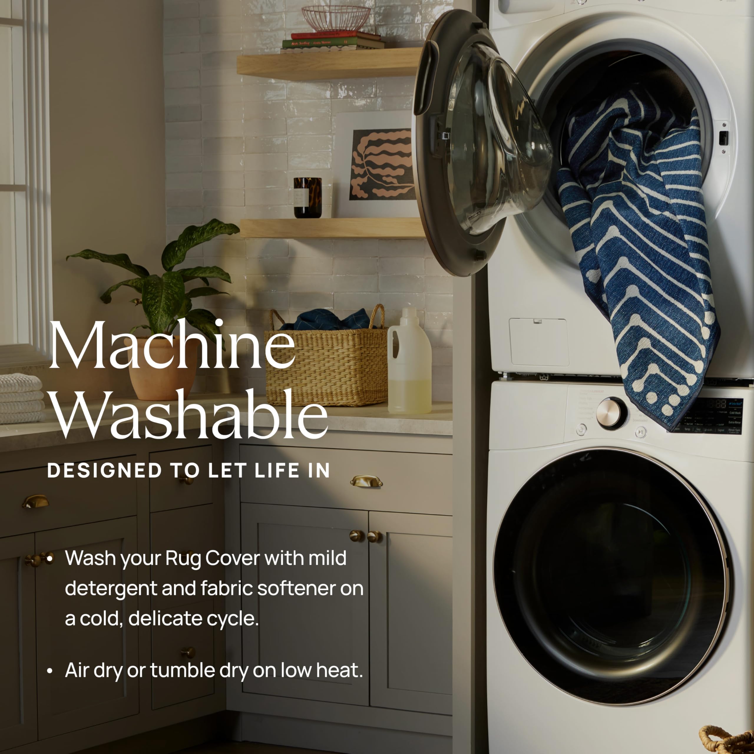 RUGGABLE – Verena Dark Wood – Machine Washable Runner Rug – Pet & Child Friendly – Stain & Water Resistant – Non-Slip – 2.5&