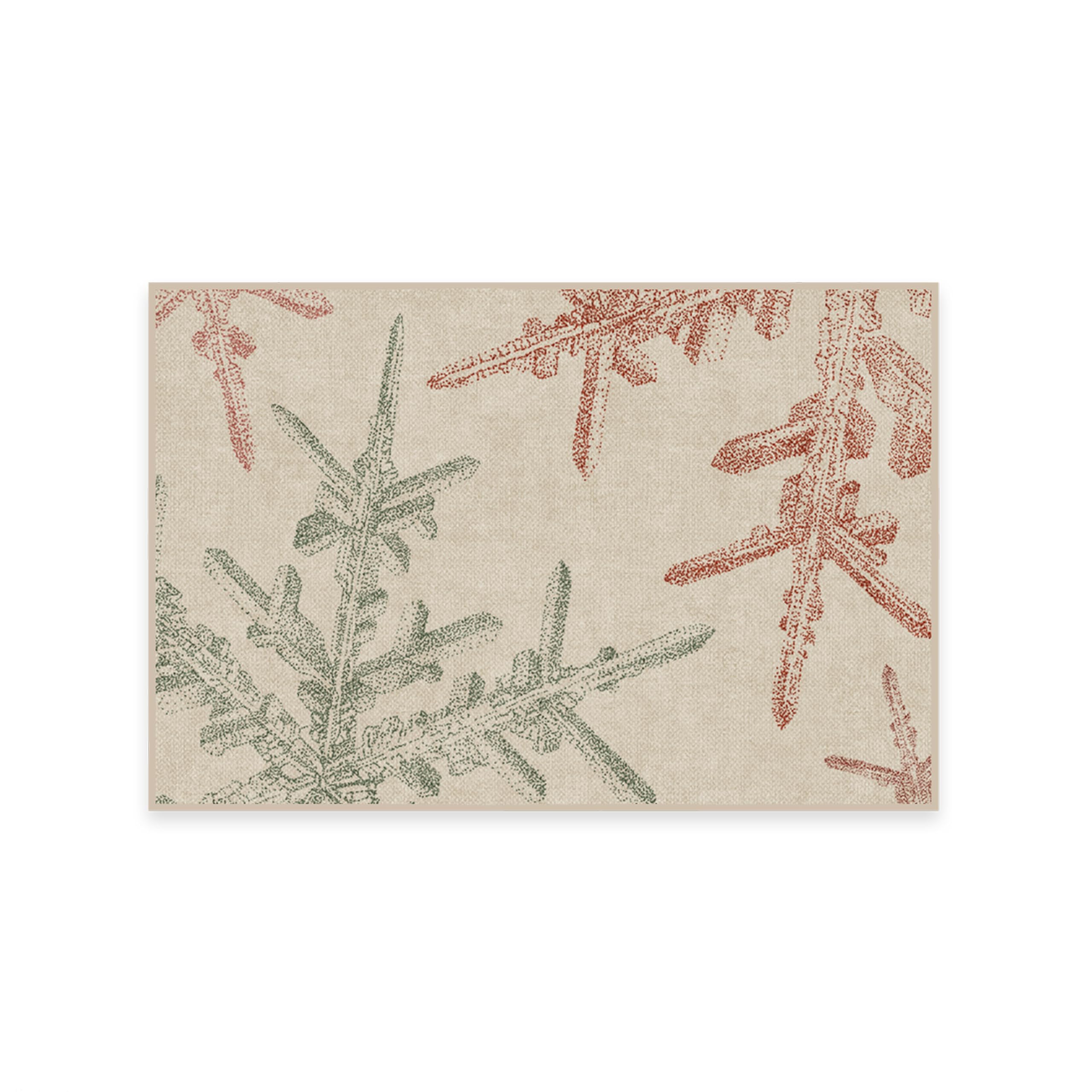 RUGGABLE Winter Plaid Washable Rug - Perfect Holiday Area Rug for Living Room Bedroom Kitchen - Pet & Child Friendly - Stain & Water Resistant - Dress Stewart Tartan Plaid 3&