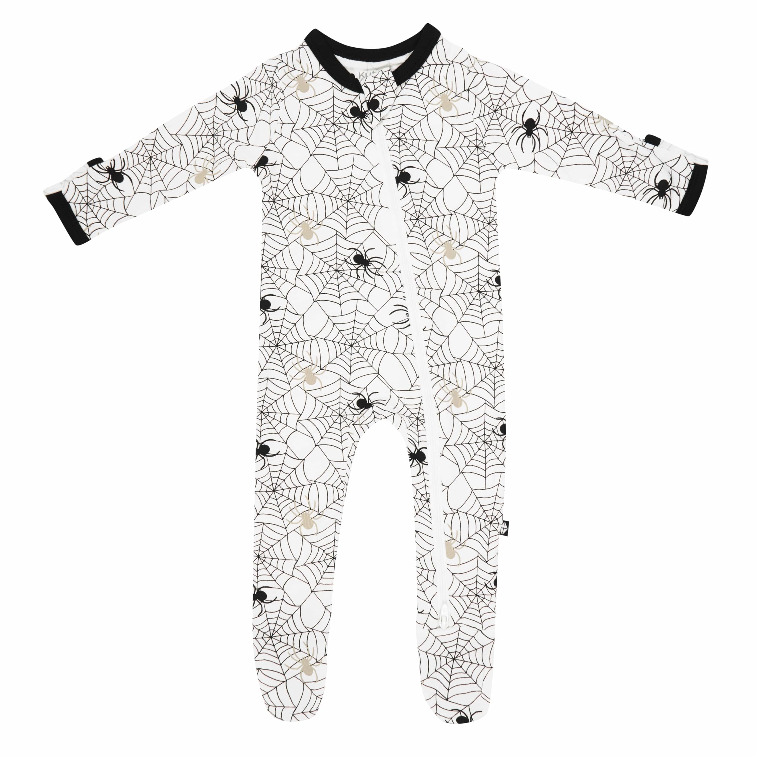 KYTE BABY Unisex Zipper Closure Footies, Rayon Made From Bamboo, 0-24 Months