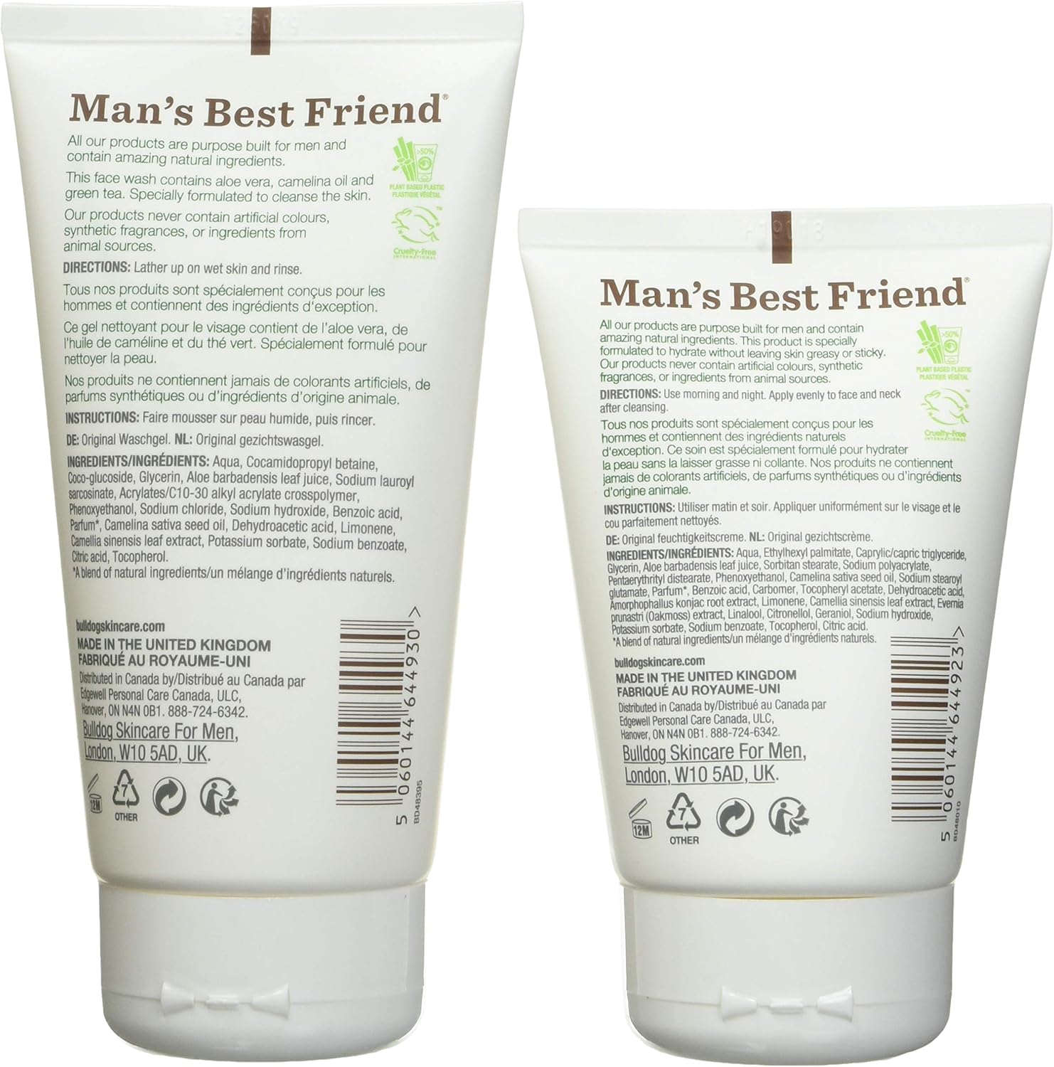 Bulldog everyday Skincare Duo Set, 1 Face Wash, 1 Moisturizer, 1 Count