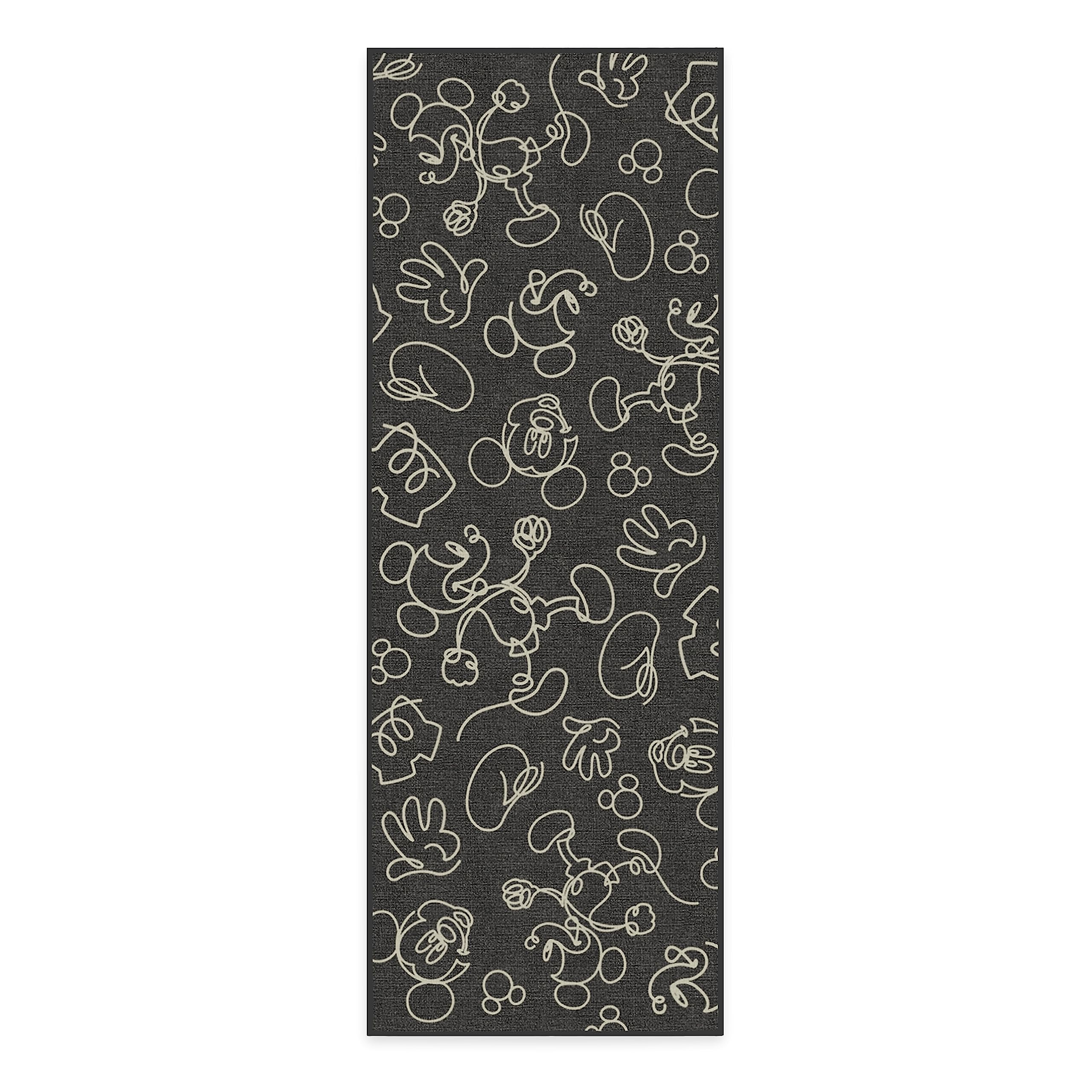 RUGGABLE Disney Classic Minnie Mouse Washable Rug - Perfect Area Rug for Nursery Playroom Kids Room - Pet & Child Friendly - Stain & Water Resistant - Trellis Pink 5&