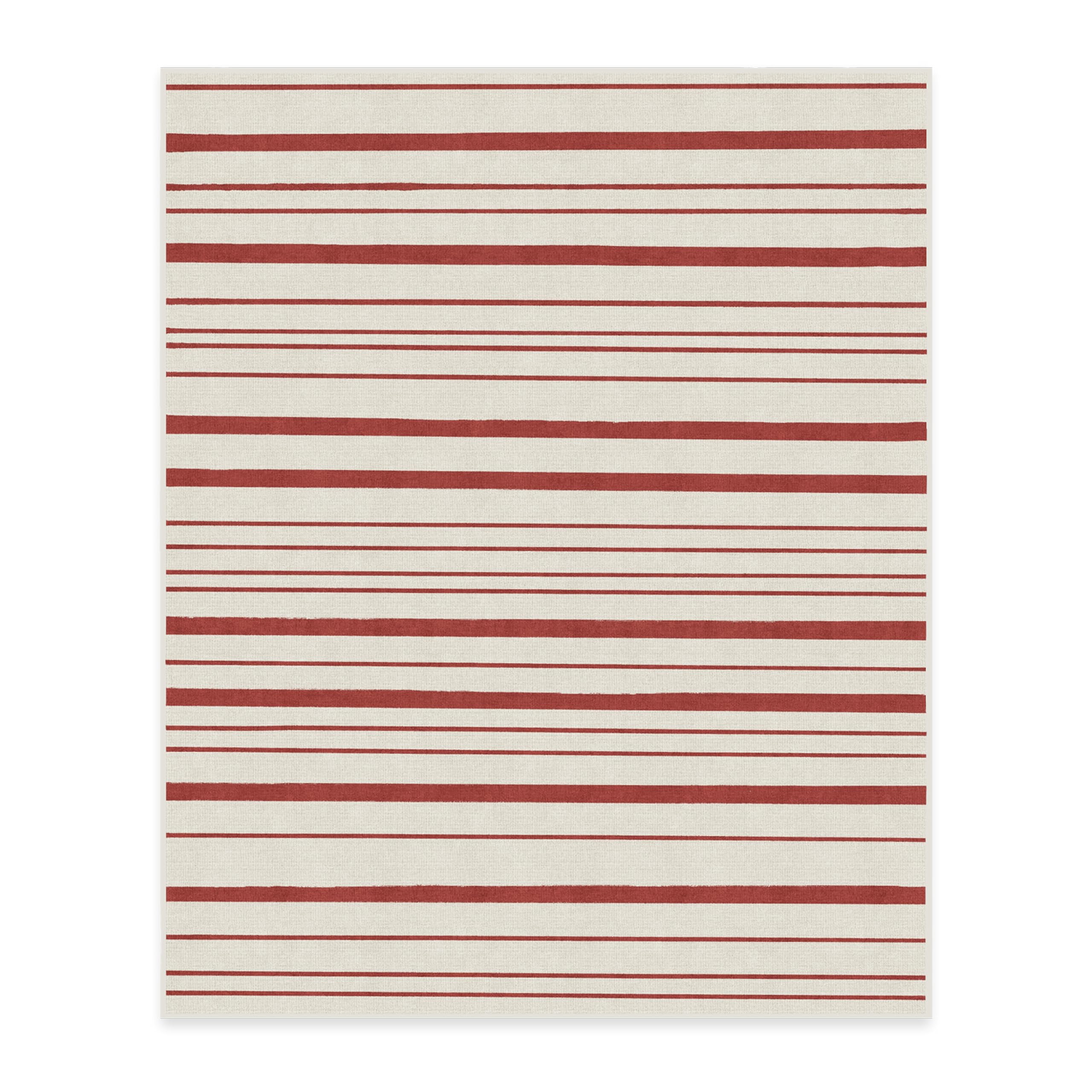 RUGGABLE Winter Plaid Washable Rug - Perfect Holiday Area Rug for Living Room Bedroom Kitchen - Pet & Child Friendly - Stain & Water Resistant - Dress Stewart Tartan Plaid 3&