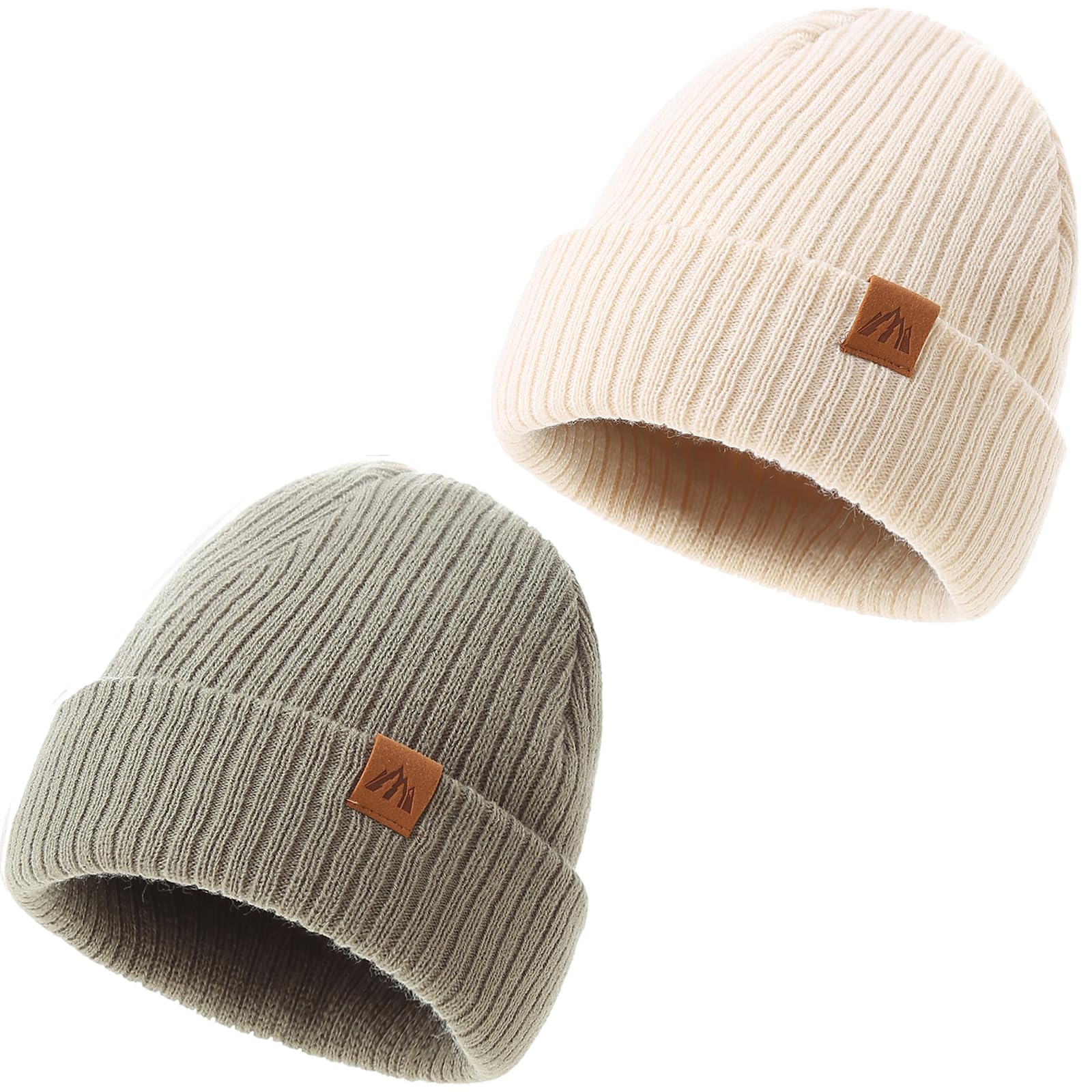 LMLALML Beanie for Toddler Boys Elegant Baby Beanie Knit Winter Hat for Kids