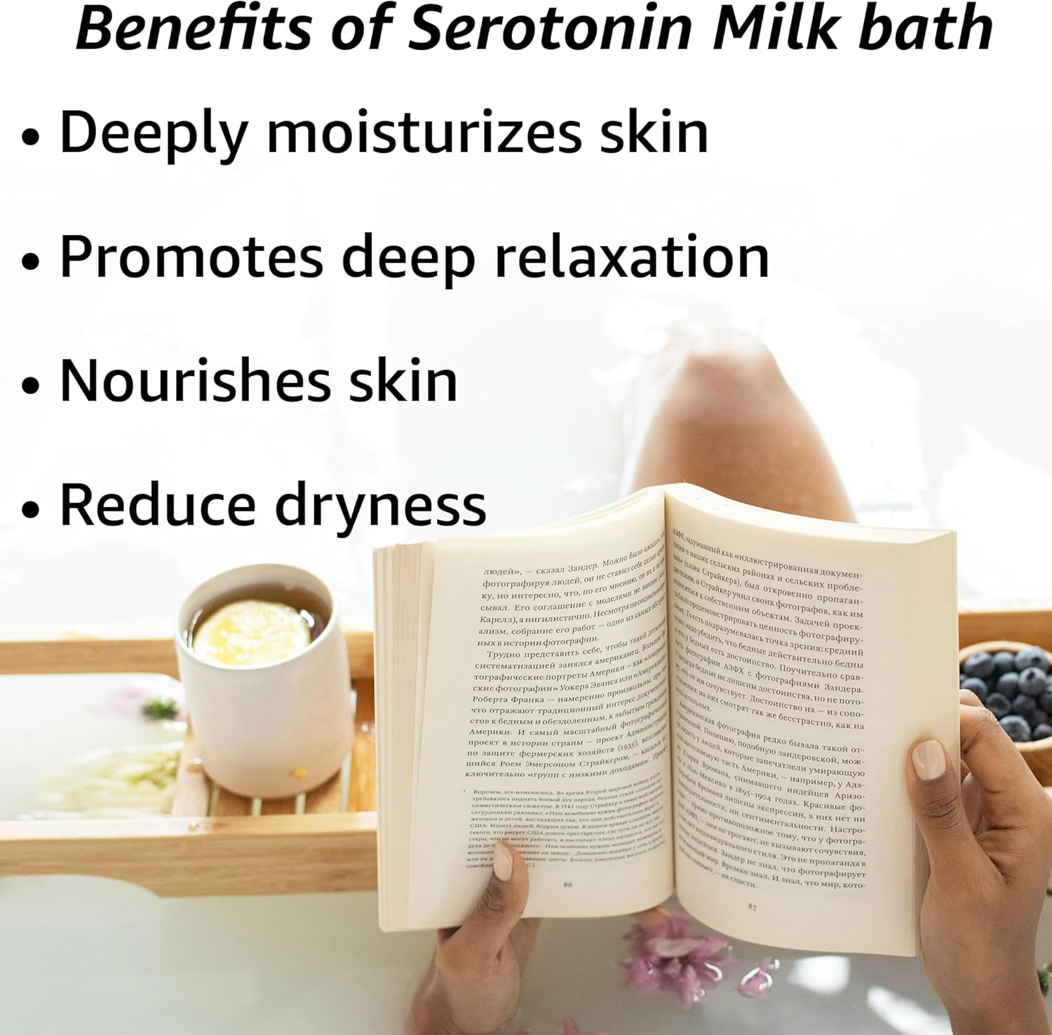 Calm Lavender Milk Bath Soak Powder Moisturize Soften Skin Creamy vanilla Luxury Spa Bath Salt Mother&