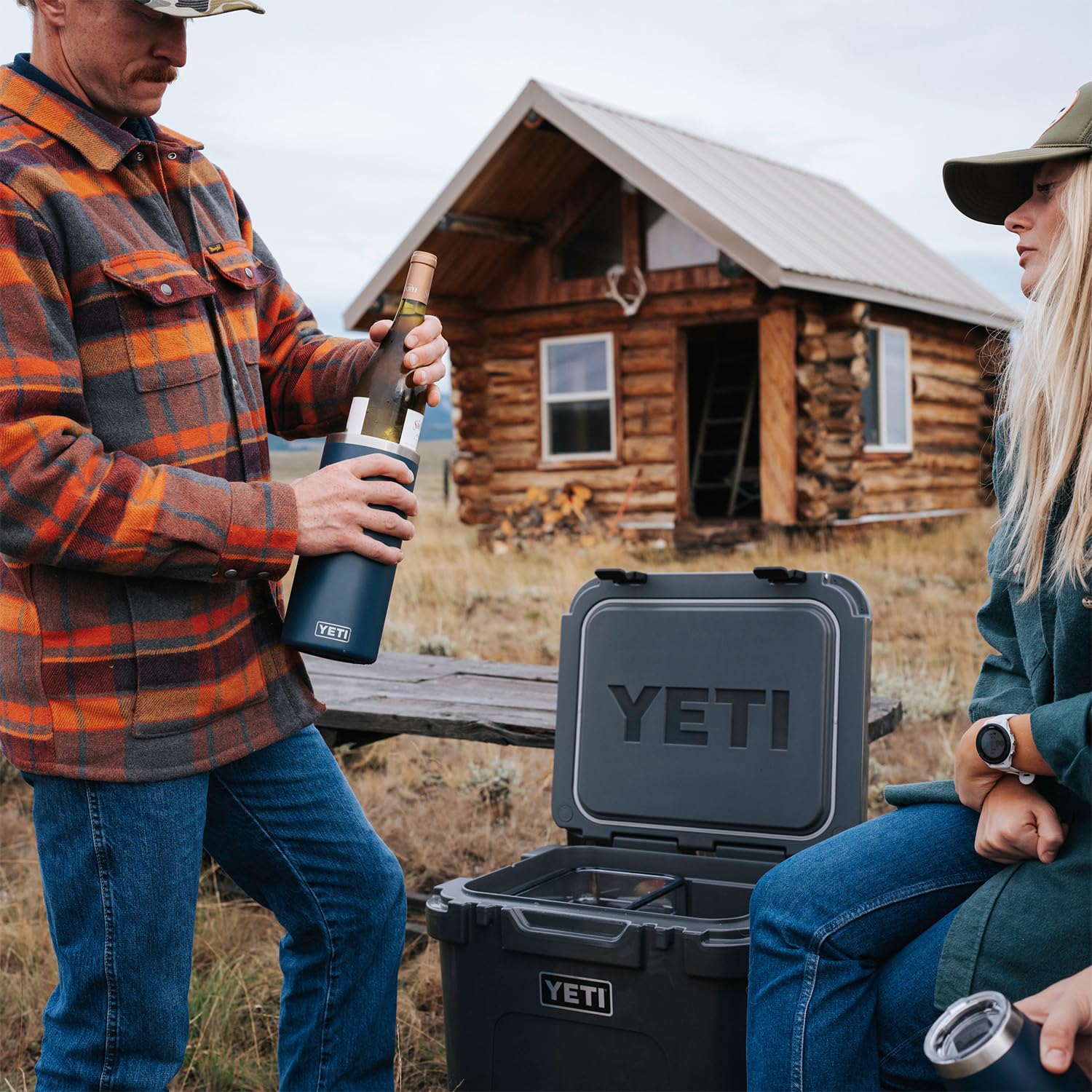 YETI Rambler Wine Chiller, Fits Most Wine Bottles