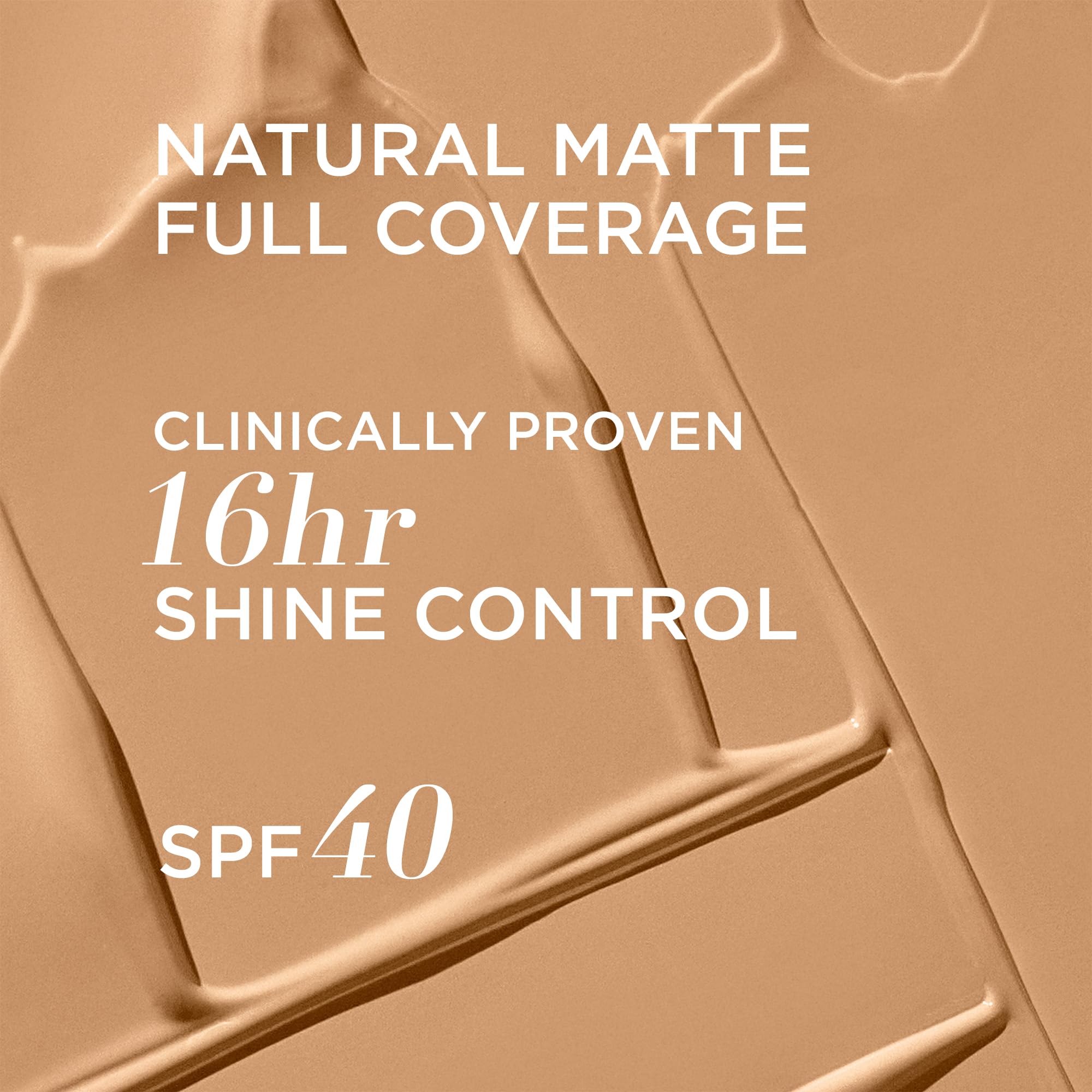 IT Cosmetics CC+ Cream Natural Matte Foundation with SPF 40 - Shine-Reducing & Long-Wear Full Coverage Foundation For Oily Skin - With Hyaluronic Acid - Fragrance Free & Non-Comedogenic - 1.08 fl oz
