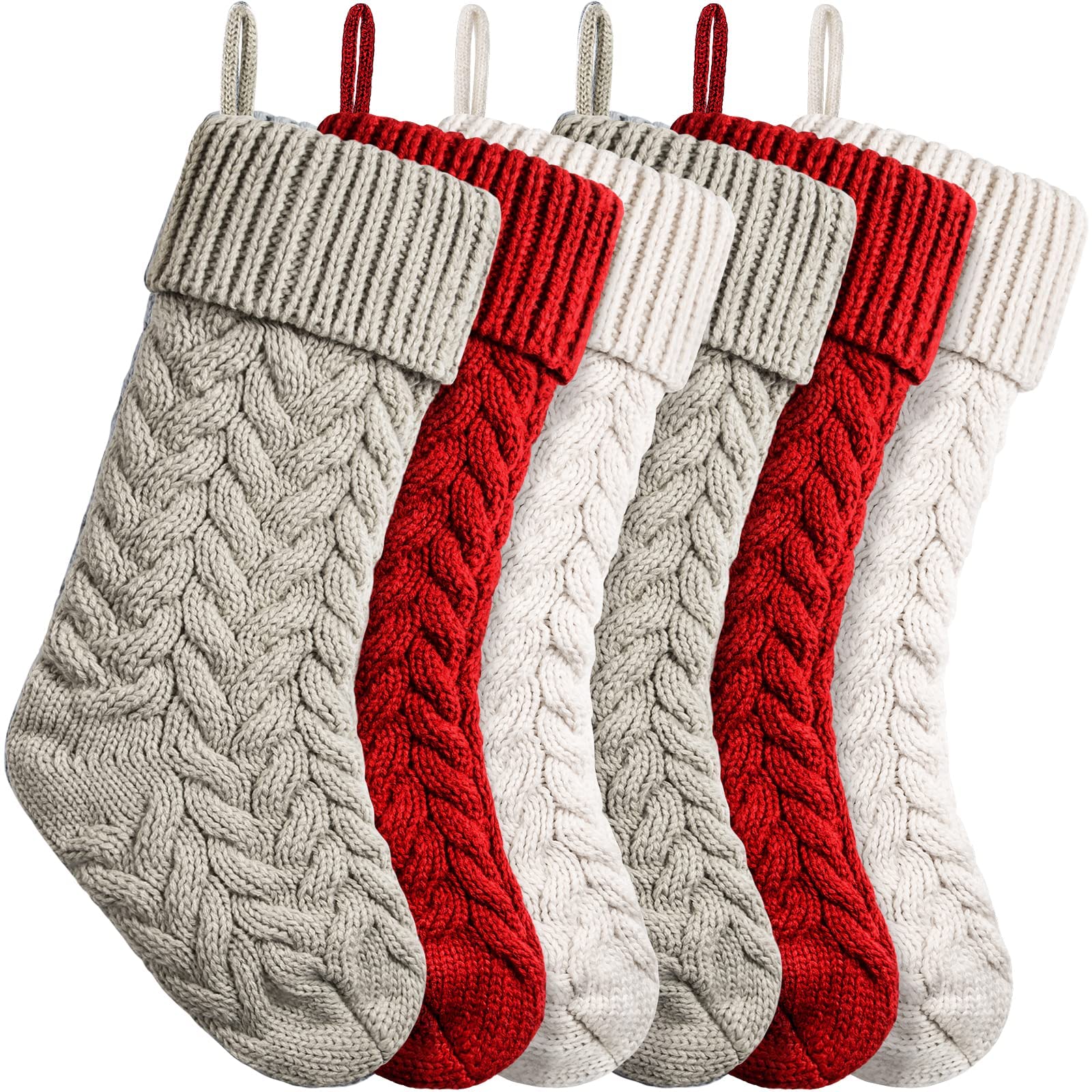 Knit Christmas Stockings Xmas