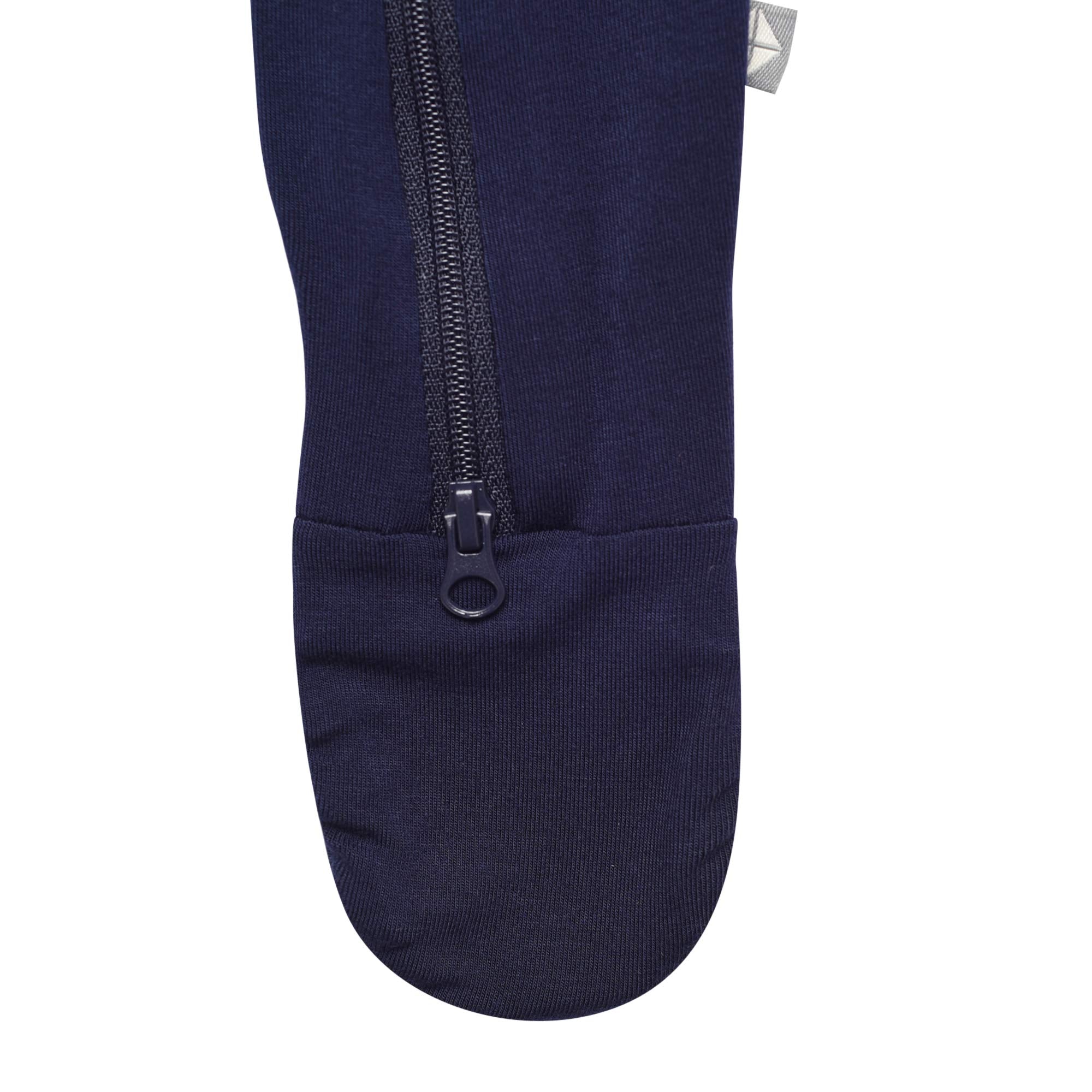 KYTE BABY Unisex Zipper Closure Footies, Rayon Made From Bamboo, 0-24 Months