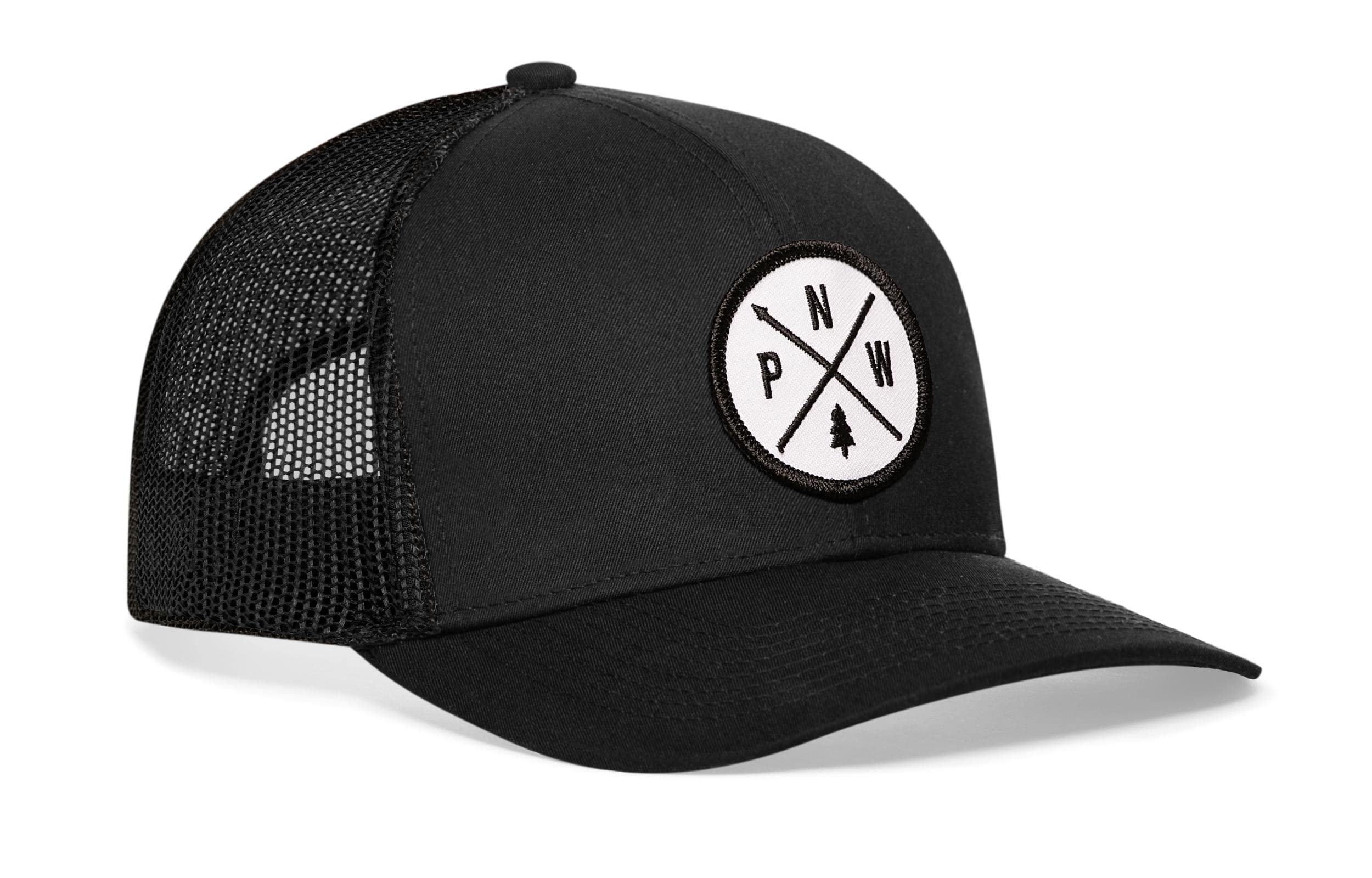 HAKA Camping Hat – Outdoors Trucker Hat for Men & Women, Baseball Cap Adjustable Snapback - Synthetic Leather