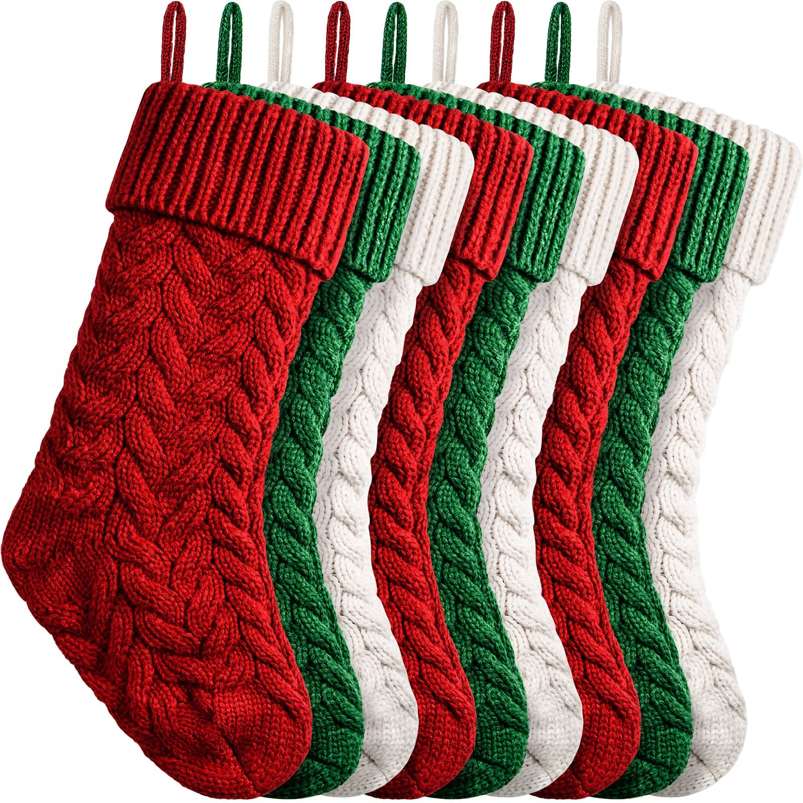 Knit Christmas Stockings Xmas