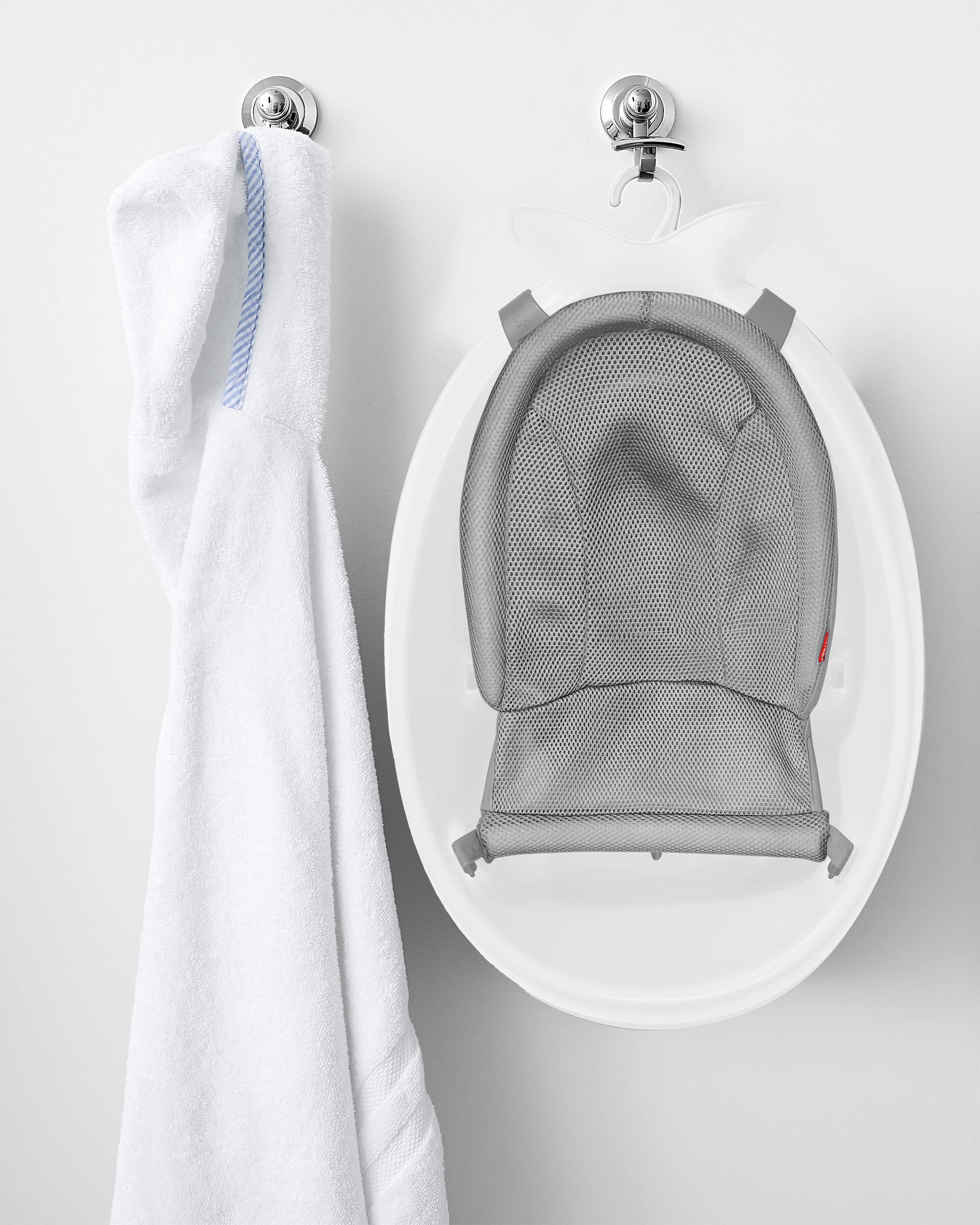 Skip Hop Moby Baby Bath Essential Set, Grey