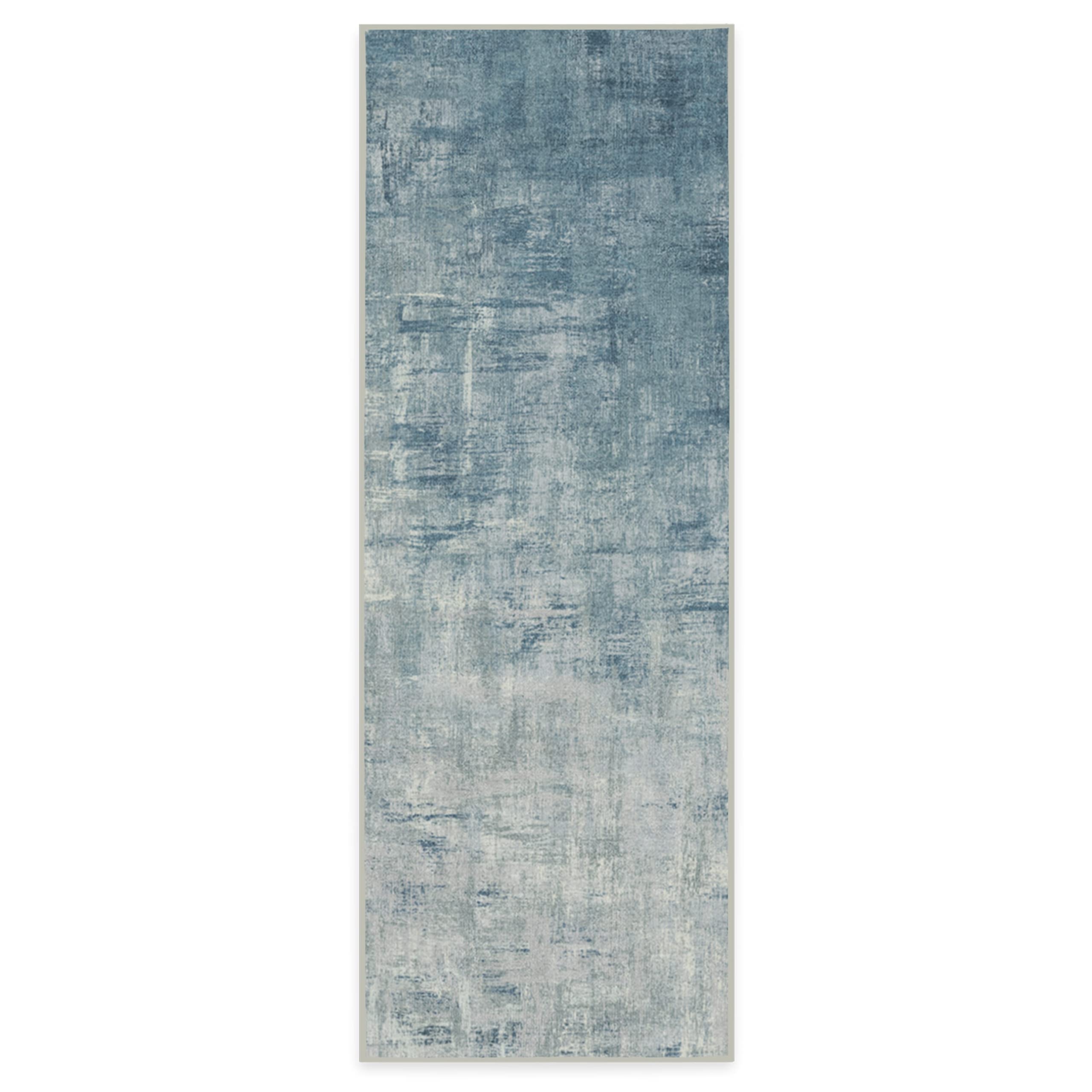 RUGGABLE Impasto Washable Rug - Perfect Modern Area Rug for Living Room Bedroom Kitchen - Non-Slip, Pet & Child Friendly, Stain & Water Resistant - Durable - Sage Green 3&