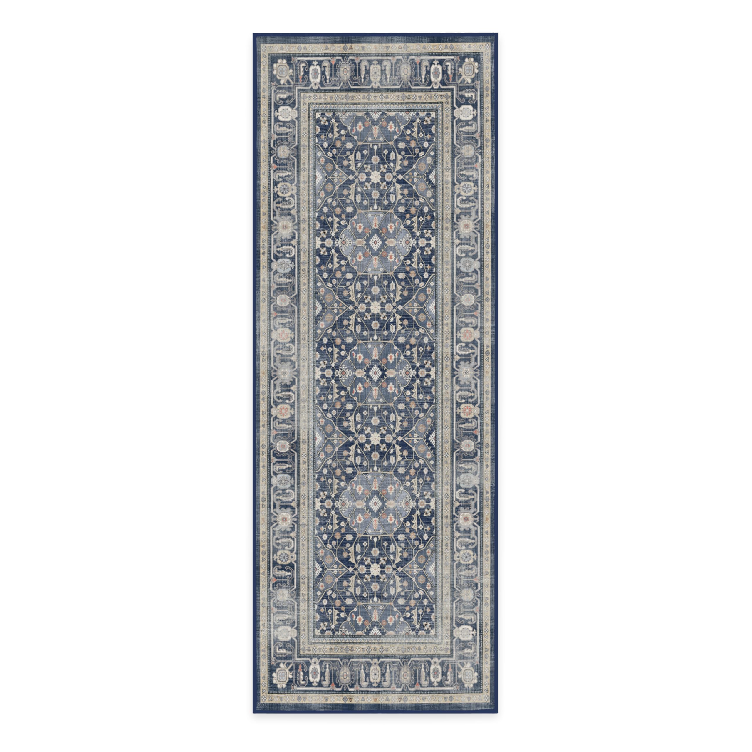 RUGGABLE – Alessia Dark Wood – Machine Washable Area Rug – Pet & Child Friendly – Stain & Water Resistant – Non-Slip – 5&