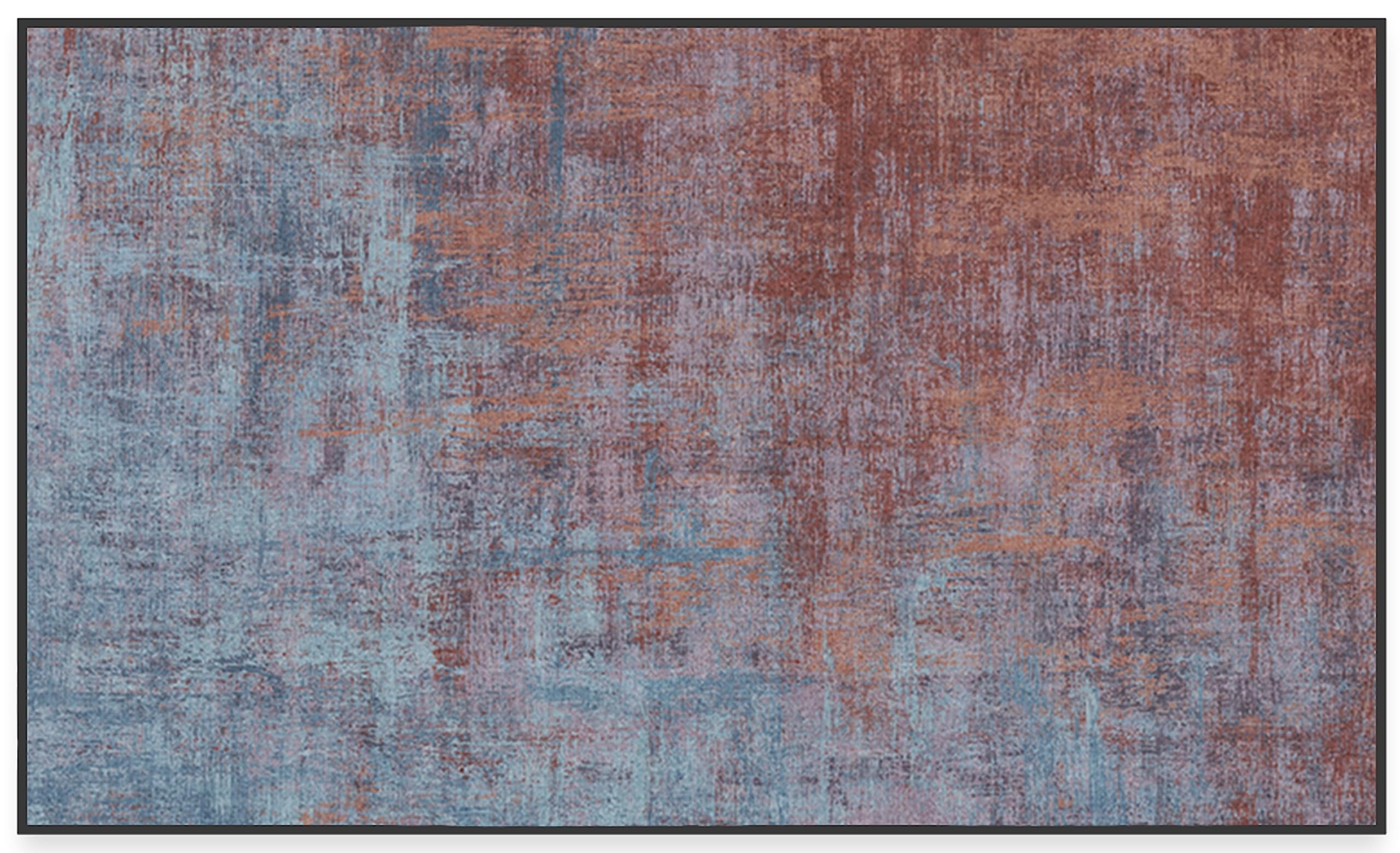 RUGGABLE Impasto Washable Rug - Perfect Modern Area Rug for Living Room Bedroom Kitchen - Non-Slip, Pet & Child Friendly, Stain & Water Resistant - Durable - Sage Green 3&