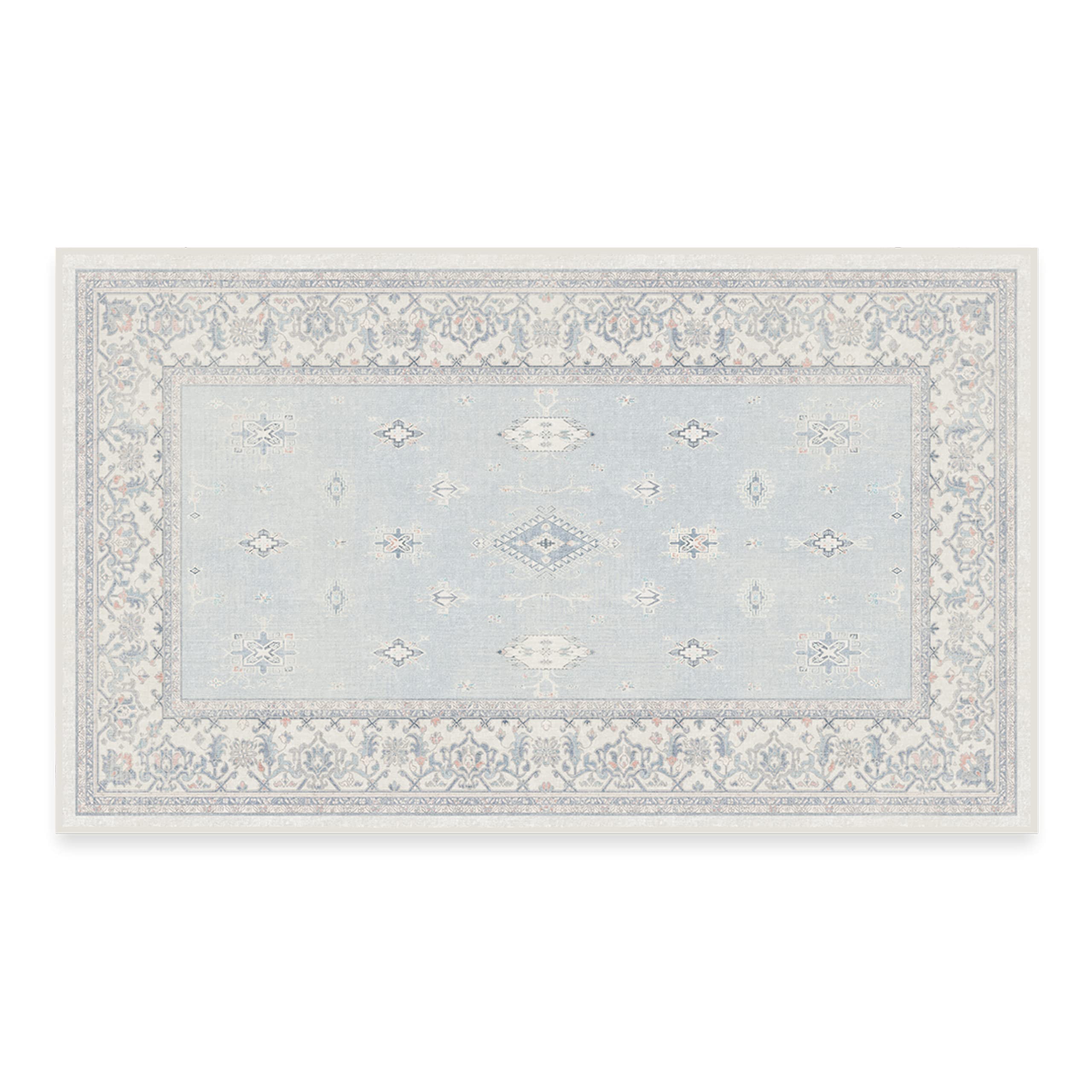 RUGGABLE – Verena Dark Wood – Machine Washable Runner Rug – Pet & Child Friendly – Stain & Water Resistant – Non-Slip – 2.5&