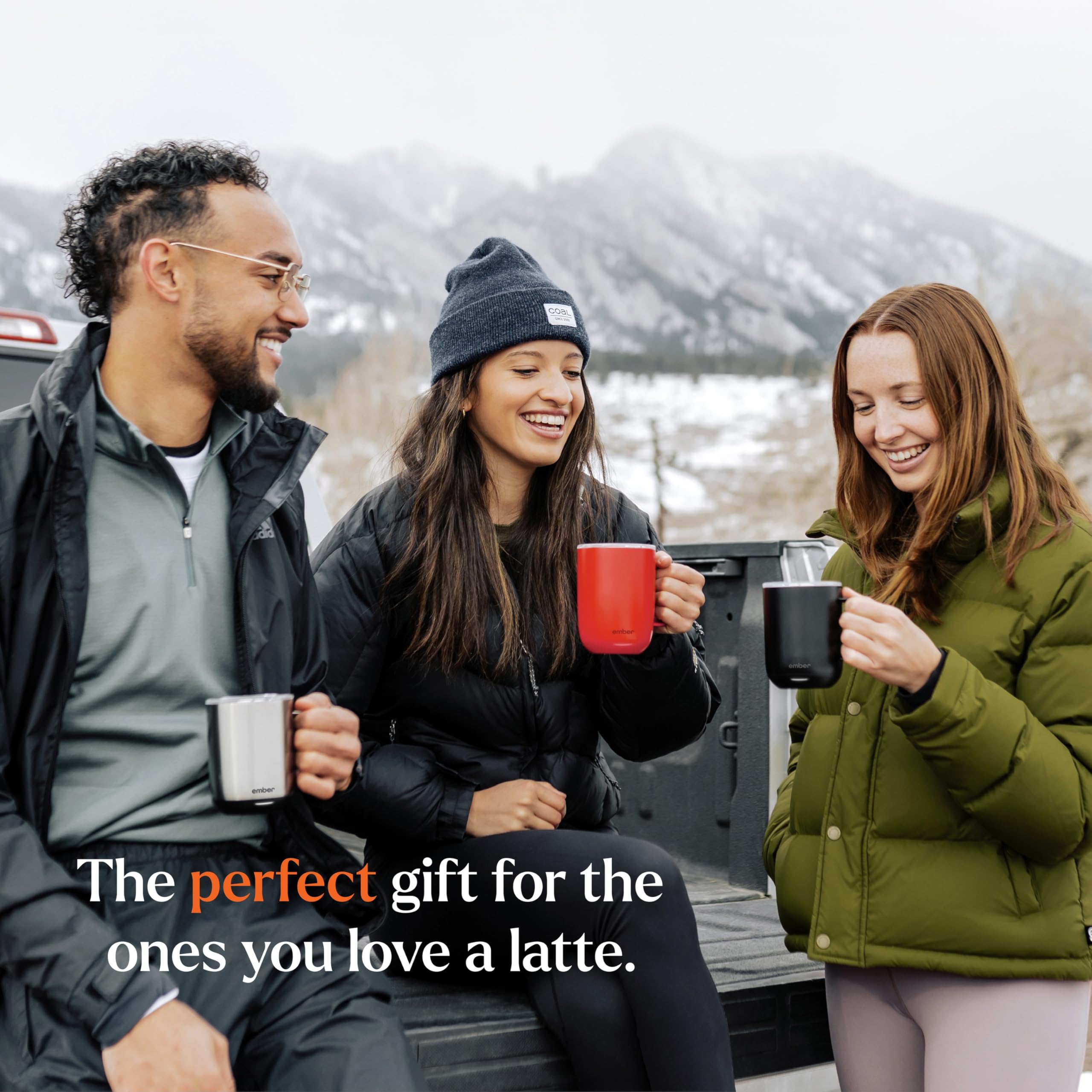 Ember Temperature Control Smart Mug 2, 14 Oz, App-Controlled Heated Coffee Mug with 80 Min Battery Life and Improved Design, White