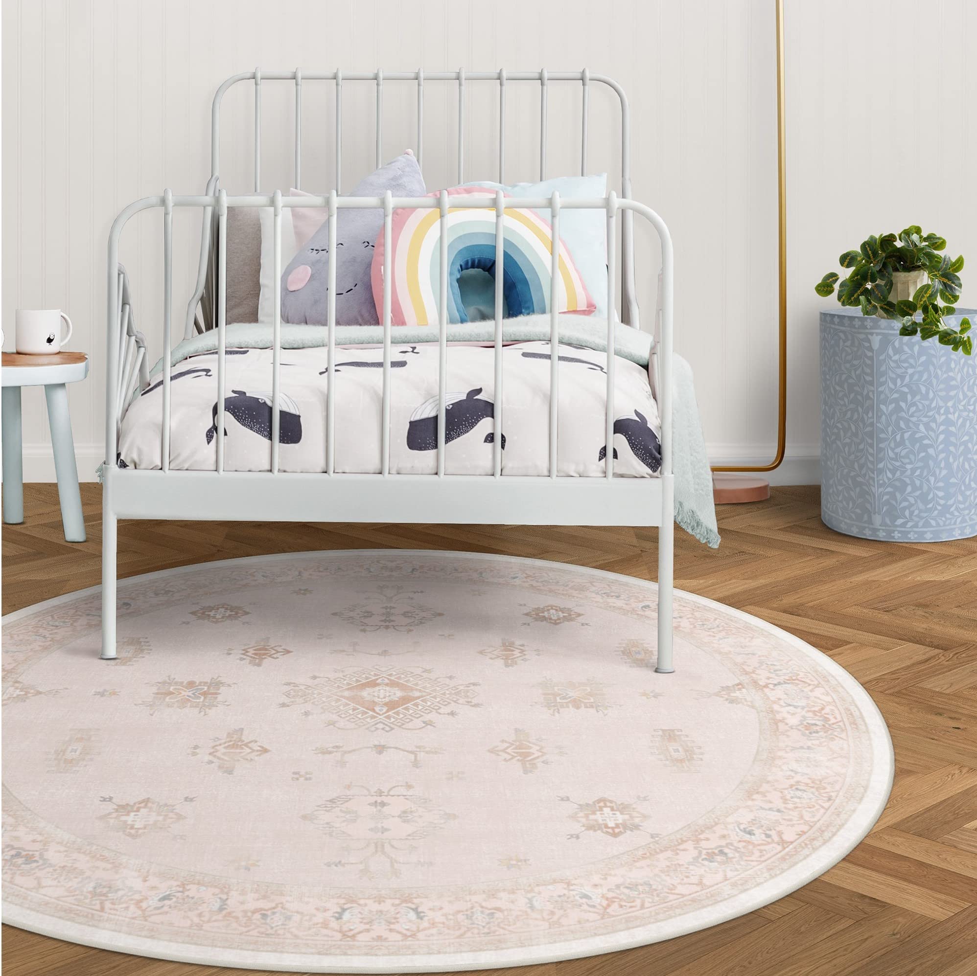 RUGGABLE – Verena Dark Wood – Machine Washable Runner Rug – Pet & Child Friendly – Stain & Water Resistant – Non-Slip – 2.5&