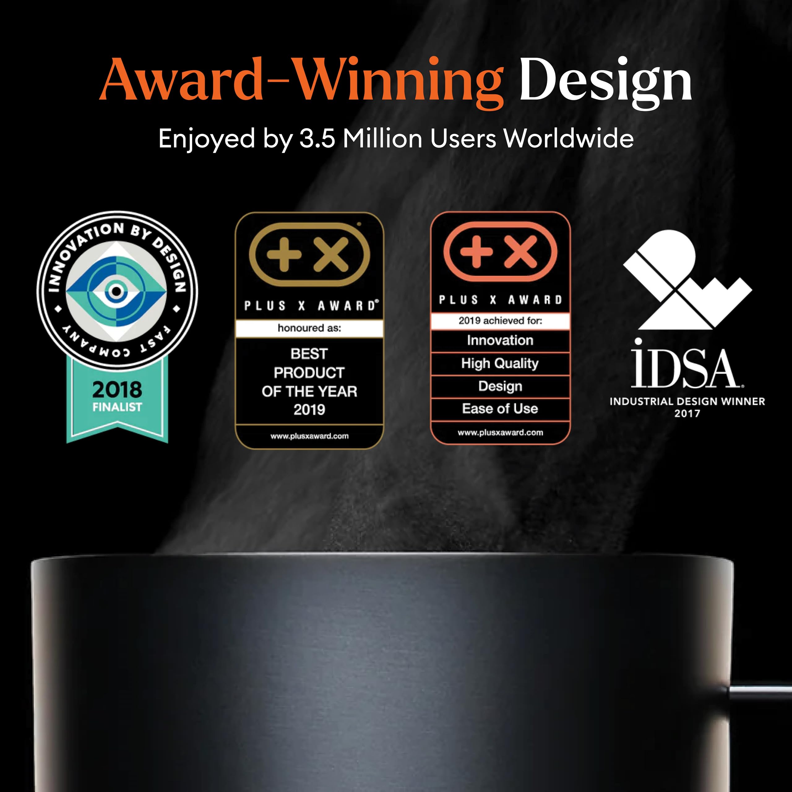 Ember Temperature Control Smart Mug 2, 14 Oz, App-Controlled Heated Coffee Mug with 80 Min Battery Life and Improved Design, White