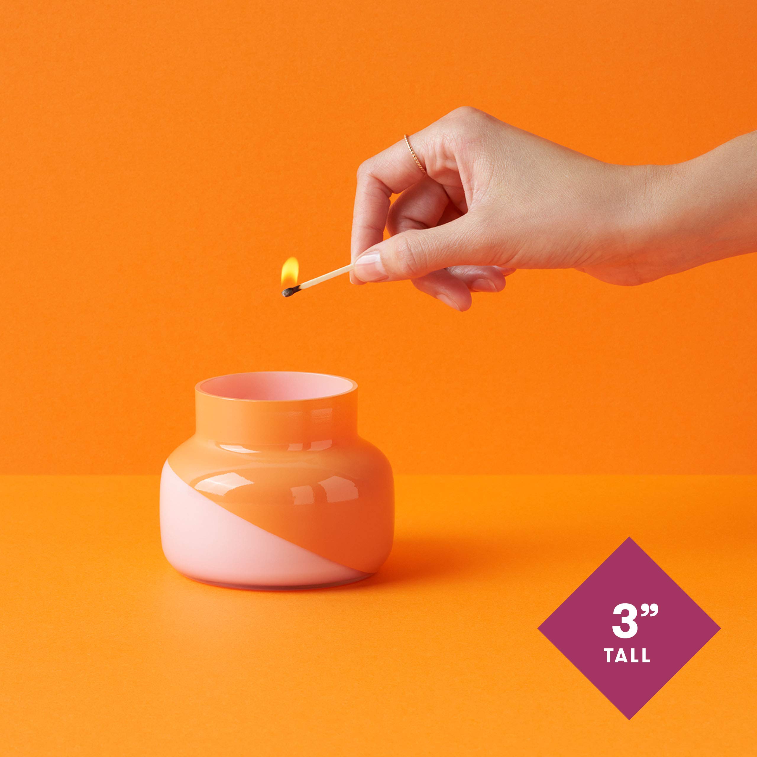 Capri Blue Pineapple Flower Candle - Dual Tone Signature Jar Candle - Luxury Aromatherapy Soy Candle - Fresh Scented Candle (19 Oz)