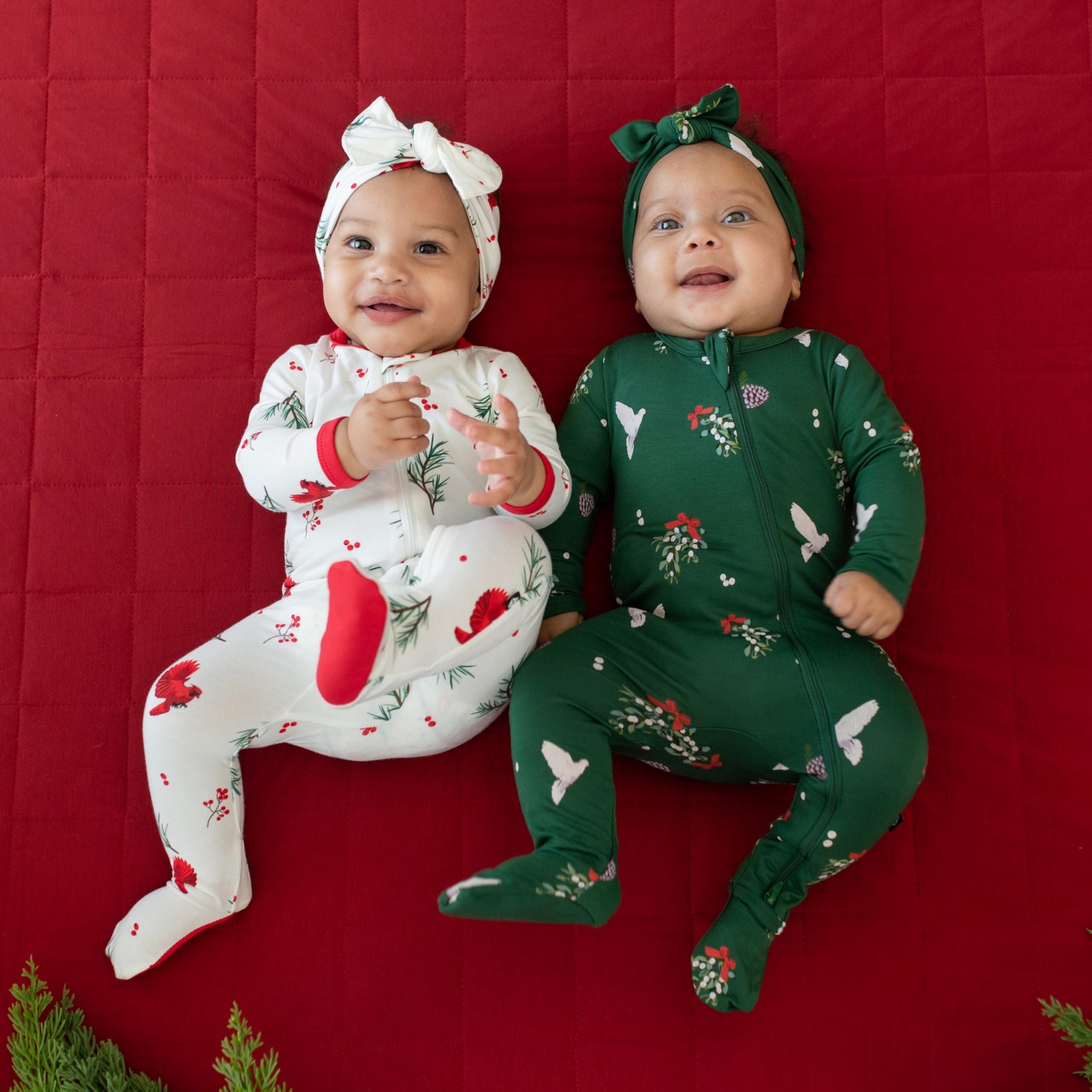 KYTE BABY Unisex Zipper Closure Footies, Rayon Made From Bamboo, 0-24 Months