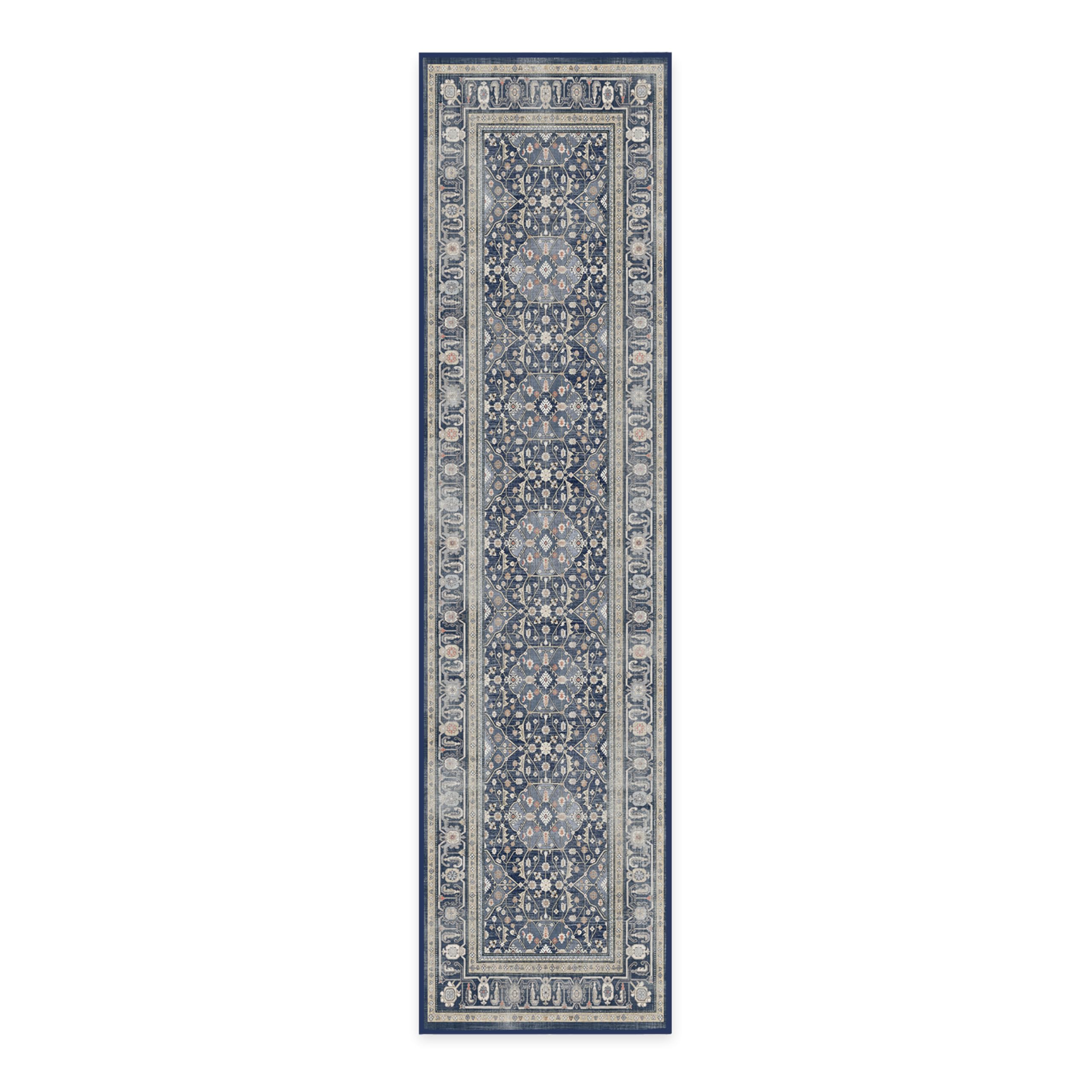 RUGGABLE – Alessia Dark Wood – Machine Washable Area Rug – Pet & Child Friendly – Stain & Water Resistant – Non-Slip – 5&