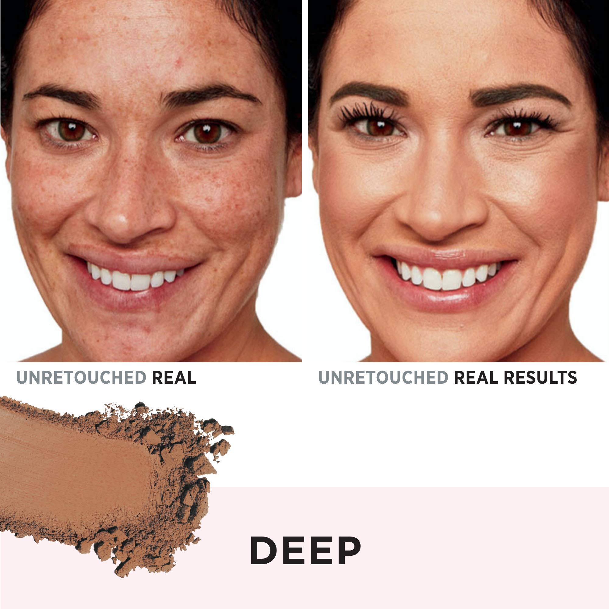 IT Cosmetics CC+ Airbrush Perfecting Powder Foundation - Buildable Full Coverage Of Pores & Dark Spots - Hydrating Face Makeup with Hydrolyzed Collagen & Niacinamide - 0.33 Oz