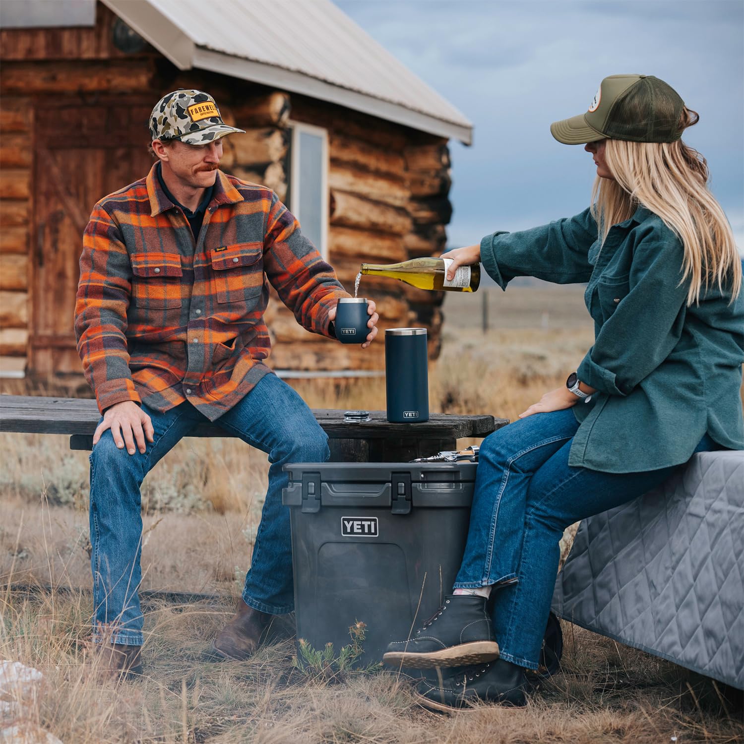 YETI Rambler Wine Chiller, Fits Most Wine Bottles