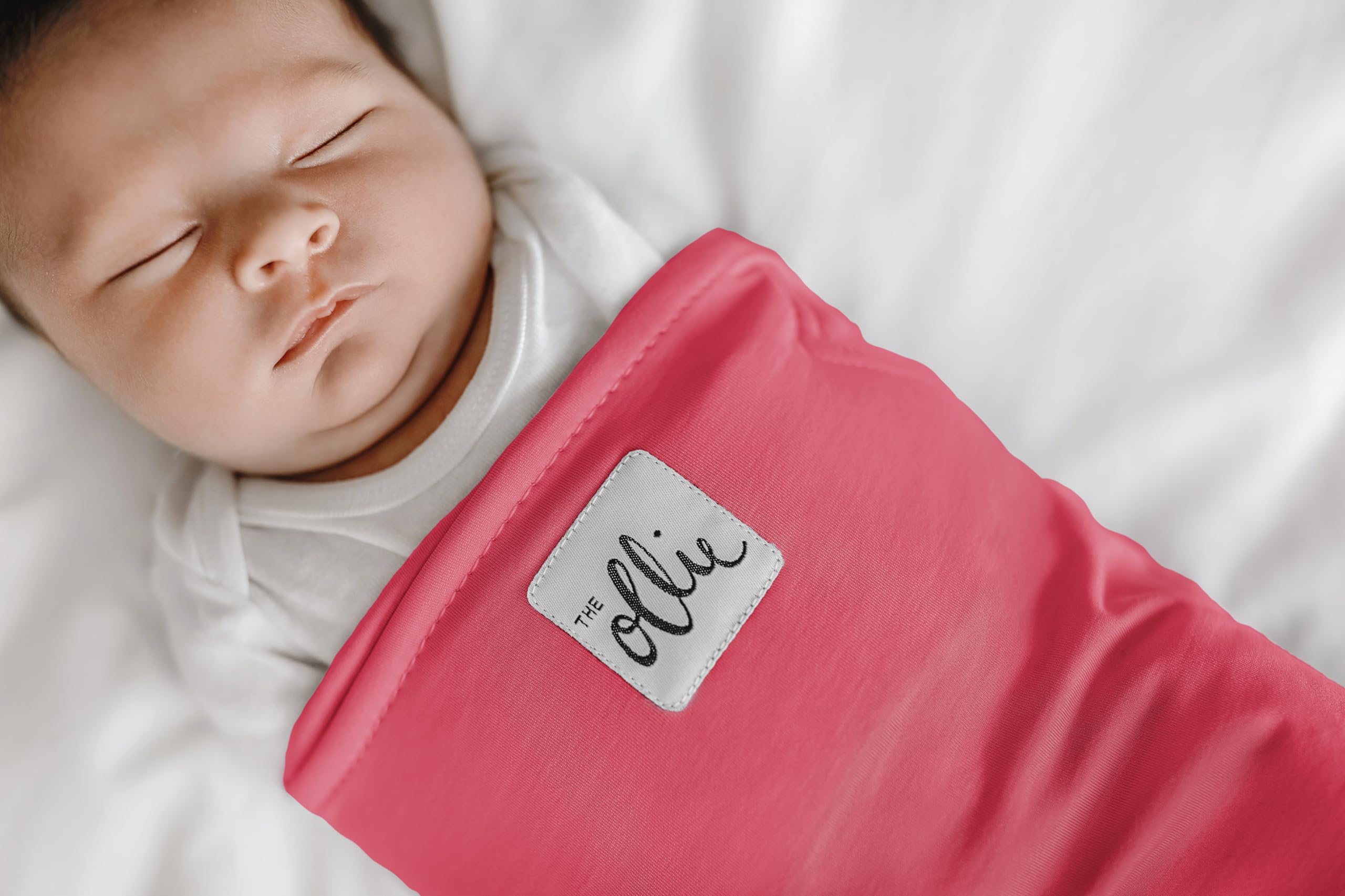 The Ollie Swaddle - Helps to Reduce The Moro (Startle) Reflex - Made from a Custom Designed Moisture-Wicking Material (Sky)