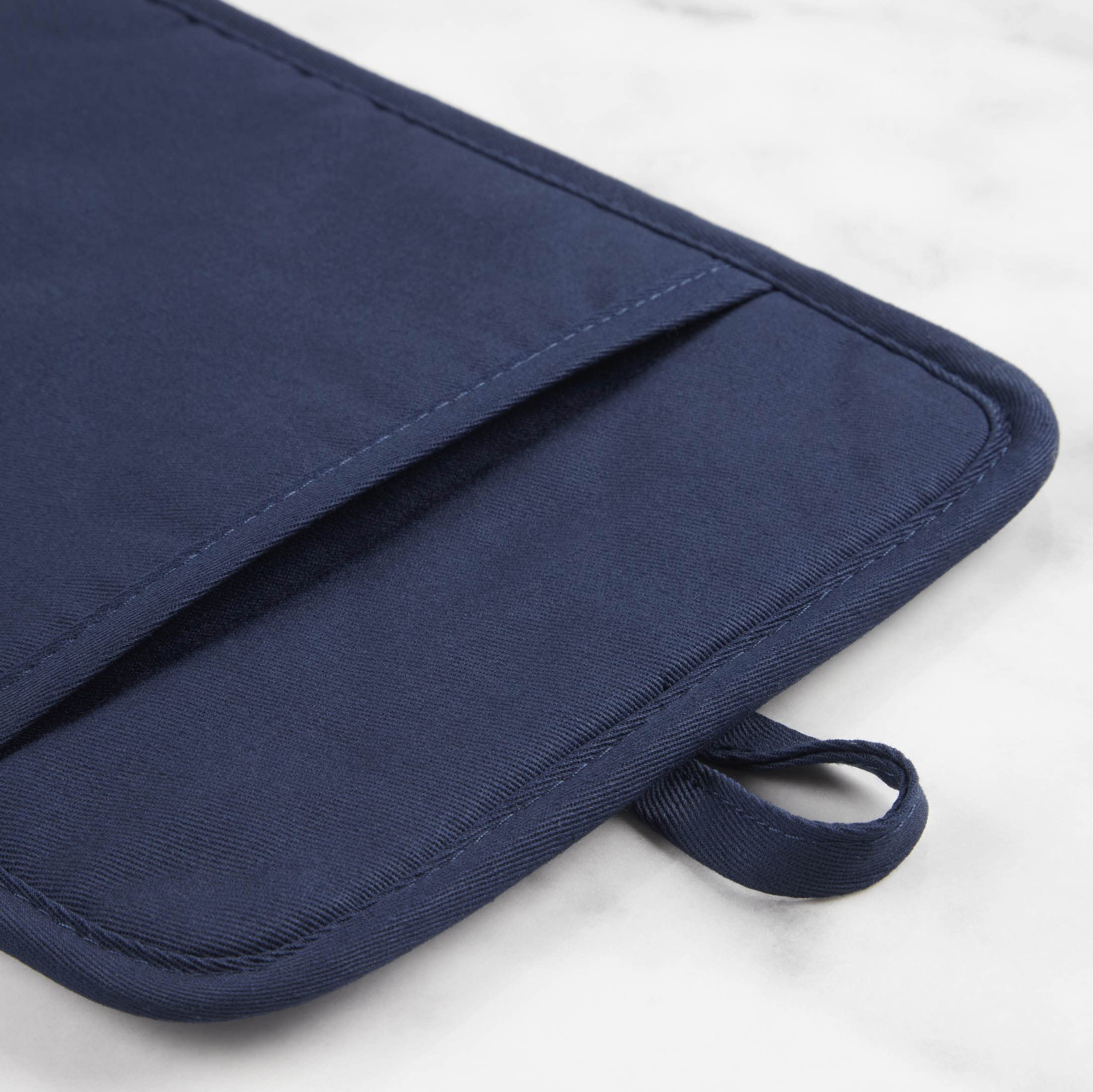 KitchenAid Ribbed Soft Silicone Water Resistant Pot Holder Set, Milkshake , 2 Piece Set, 7"x9"