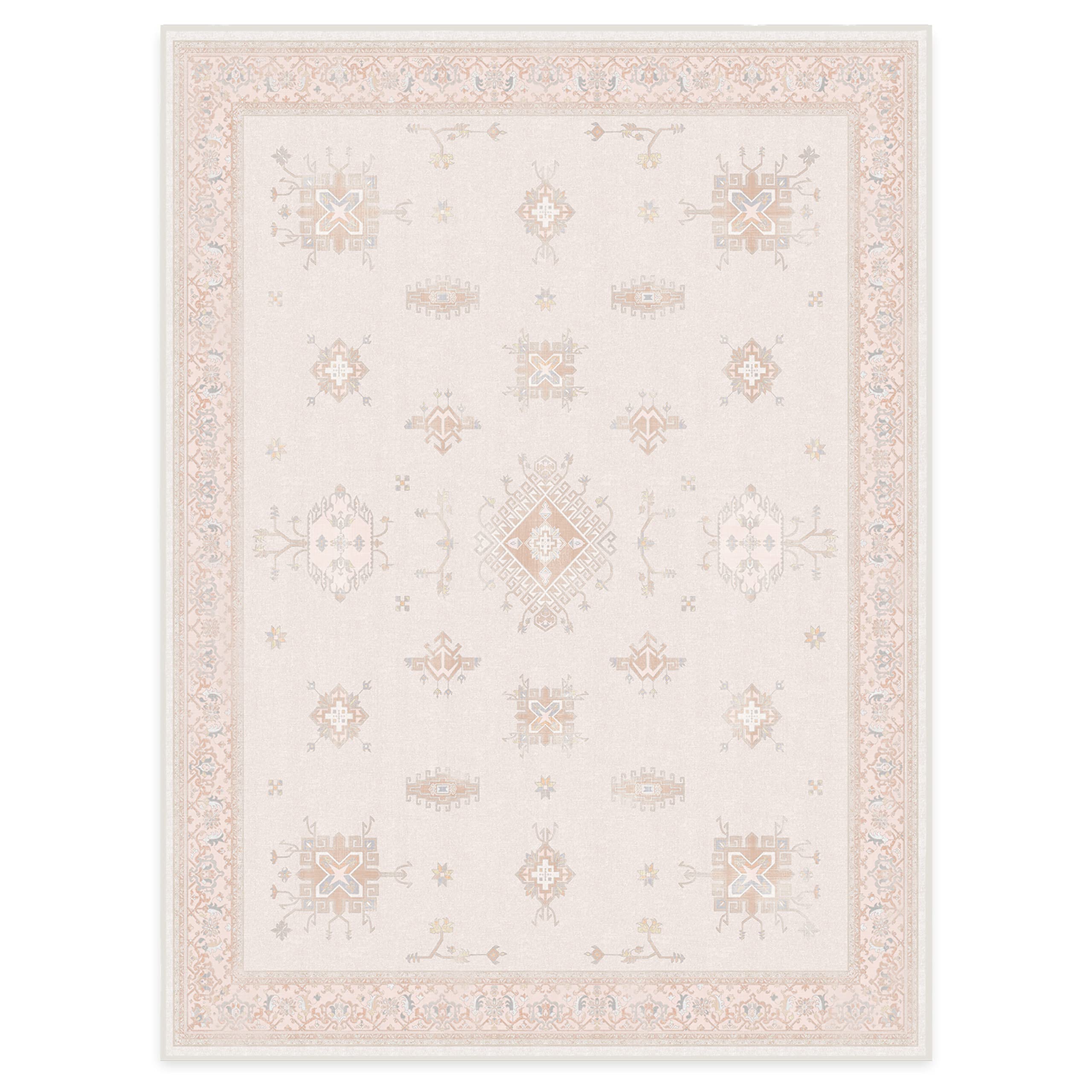 RUGGABLE – Verena Dark Wood – Machine Washable Runner Rug – Pet & Child Friendly – Stain & Water Resistant – Non-Slip – 2.5&