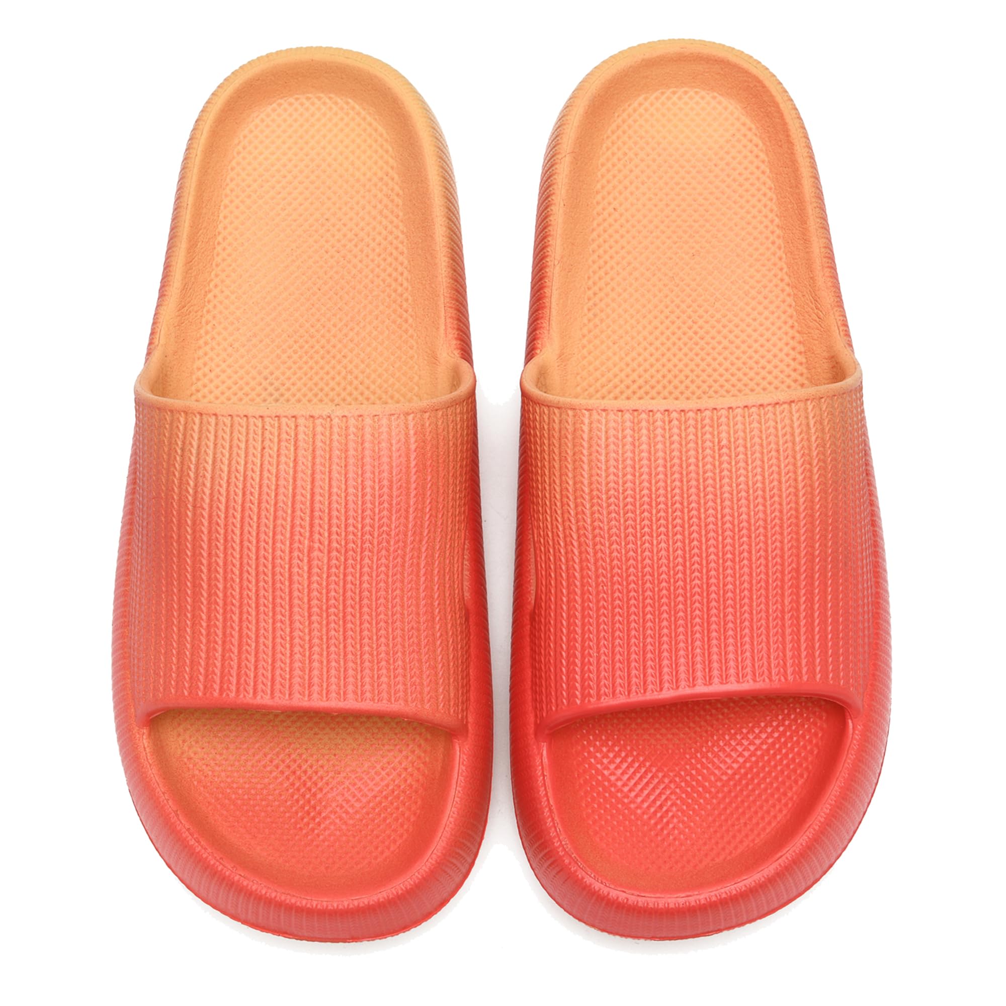 rosyclo Cloud Slippers for Women and Men, Pillow House Slippers Shower Shoes Indoor Slides Bathroom Sandals, Ultimate Comfort, Lightweight, Thick Sole, Non-Slip, Easy to Clean