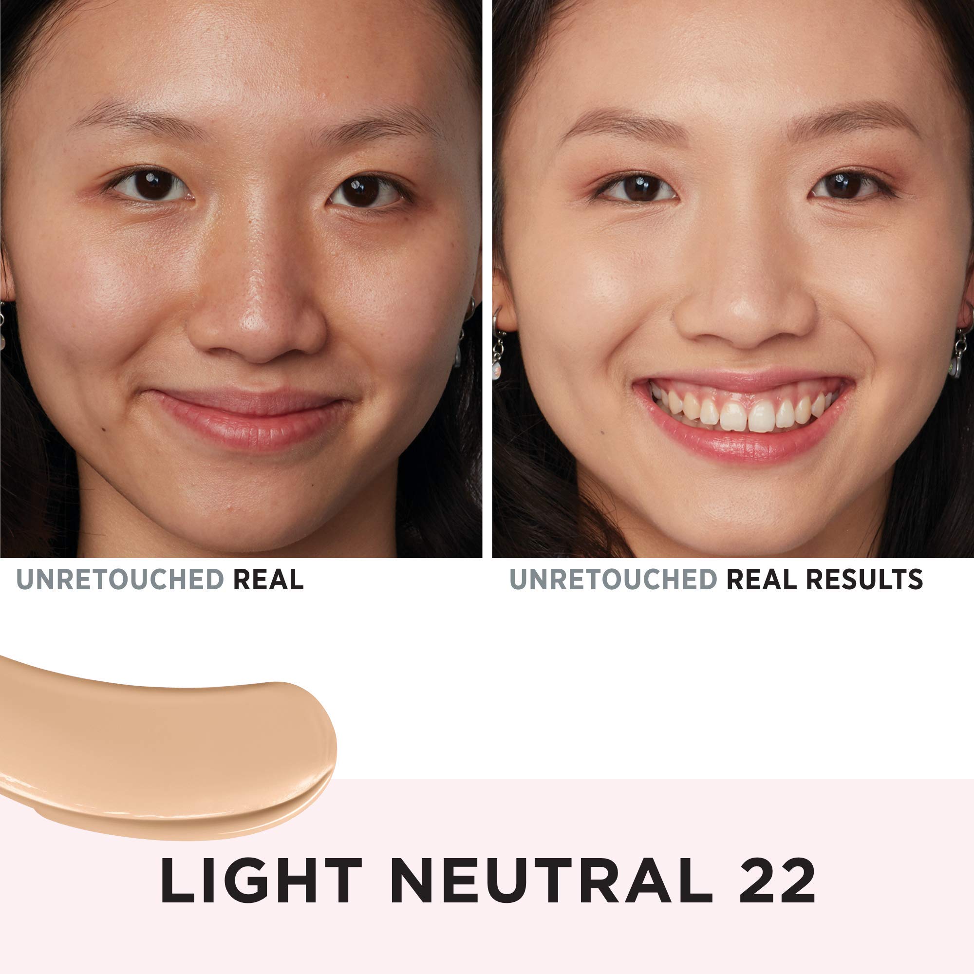 IT Cosmetics Your Skin But Better Foundation + Skincare - Hydrating Medium Buildable Coverage - Minimizes Pores & Imperfections - Natural Radiant Finish - With Hyaluronic Acid - 1.0 fl oz