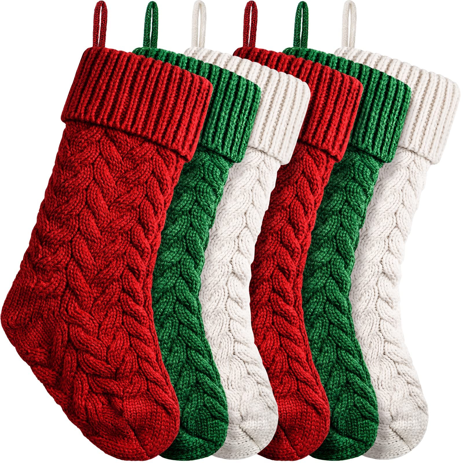Knit Christmas Stockings Xmas