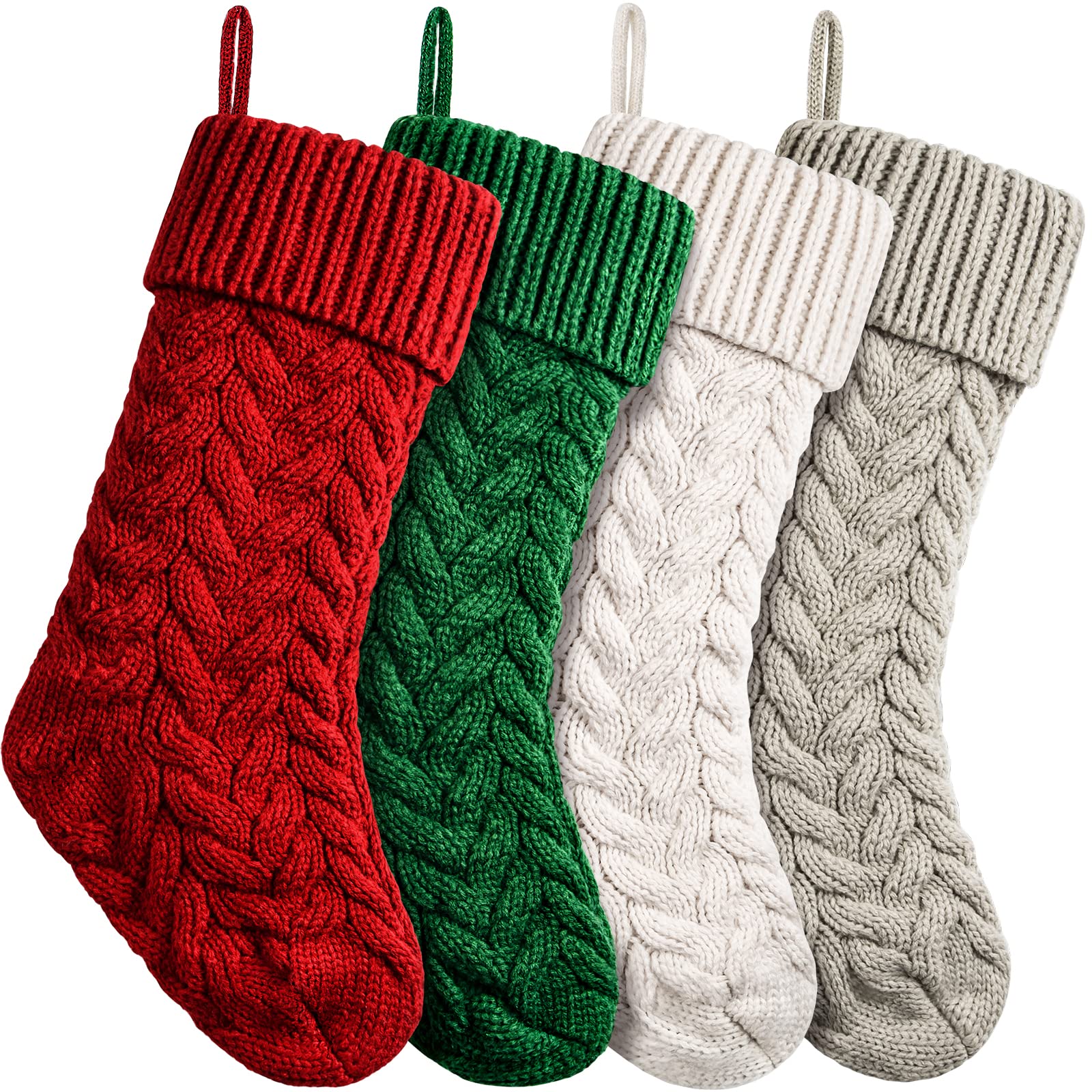 Knit Christmas Stockings Xmas
